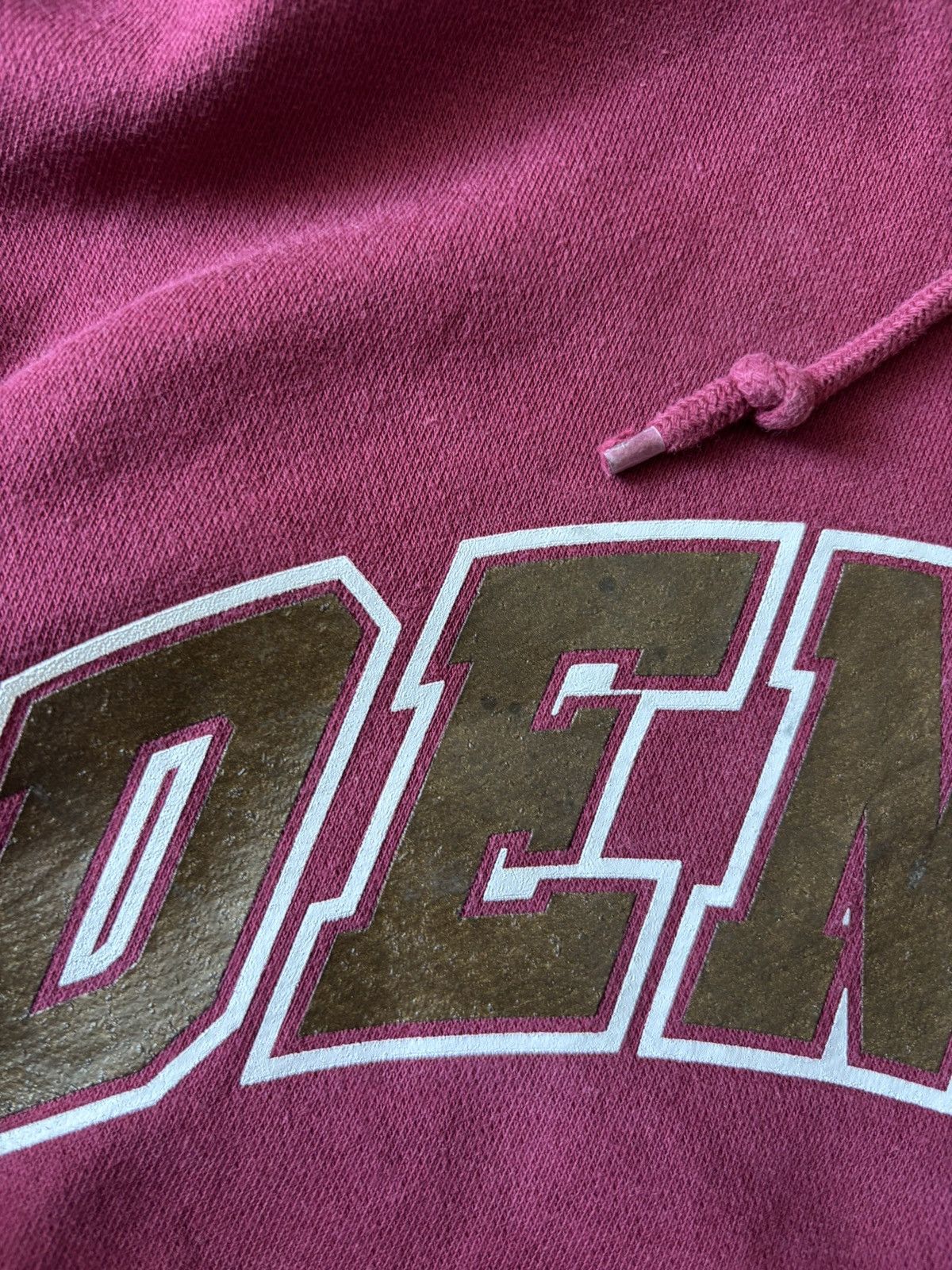 Nike × Vintage VINTAGE NIKE TEAM DENVER HOCKEY CENTER SWOOSH HOODIE Size US XL / EU 56 / 4 - 3 Thumbnail