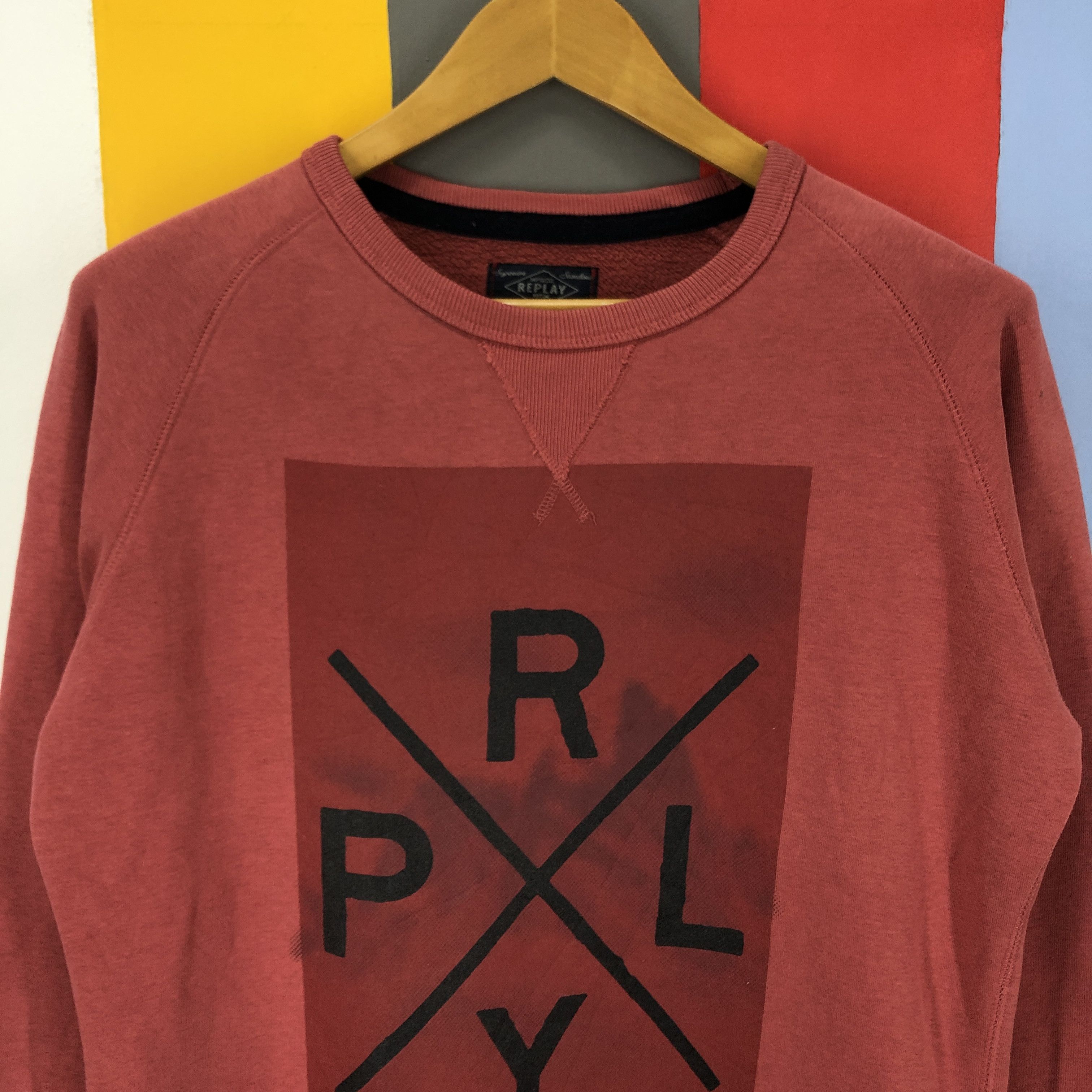 Replay REPLAY Crew Neck Sweatshirt #0925/AI Size US M / EU 48-50 / 2 - 2 Thumbnail
