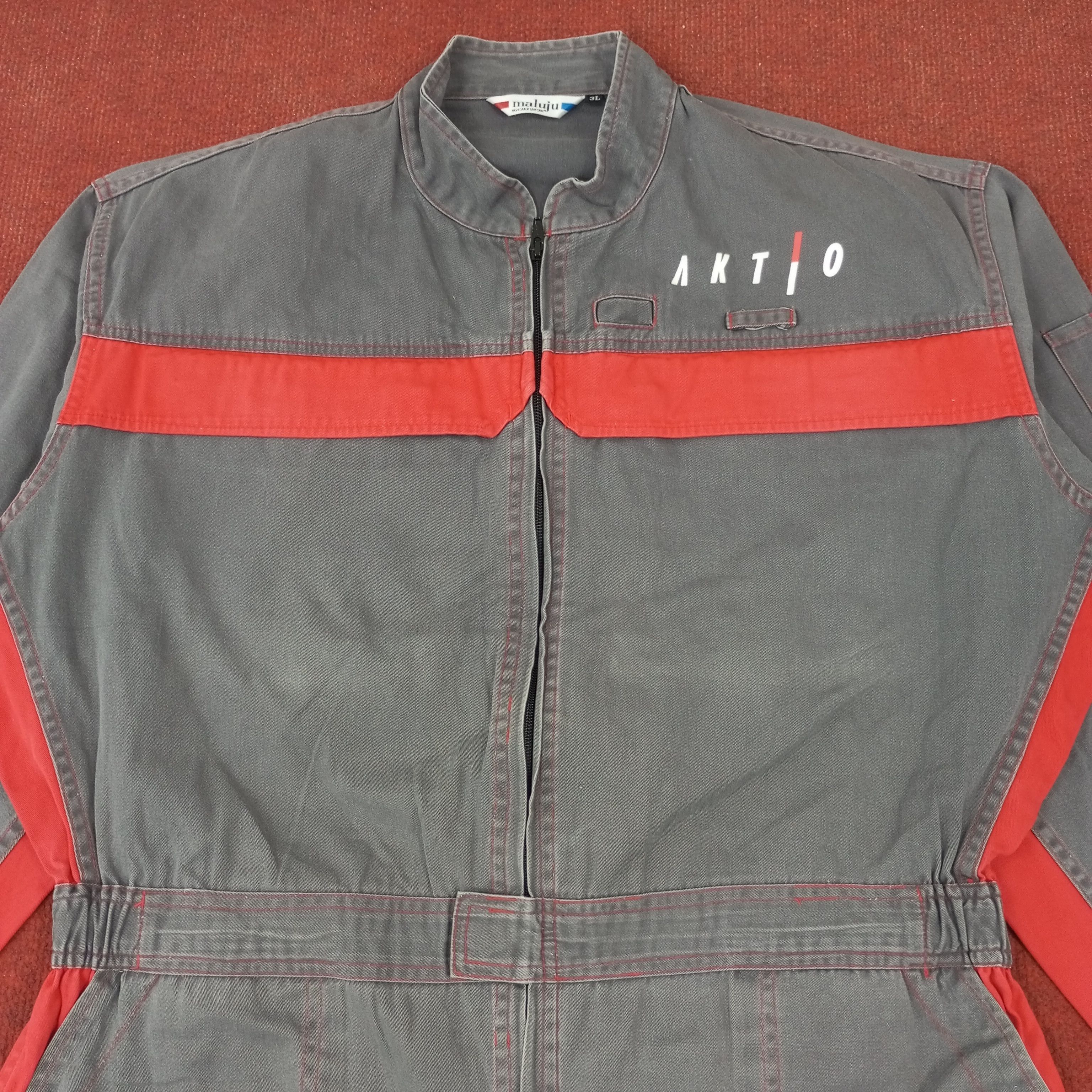 Vintage Aktio Workwear Style Coverall Jacket Size US XL / EU 56 / 4 - 5 Thumbnail