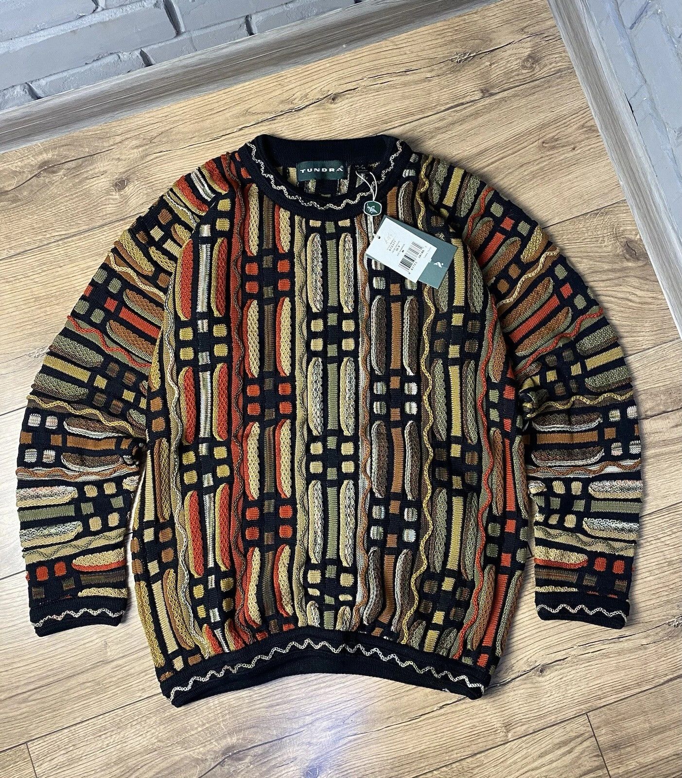 Tundra Tundra Coogi Style Sweater New Sz M Size US M / EU 48-50 / 2 - 1 Thumbnail