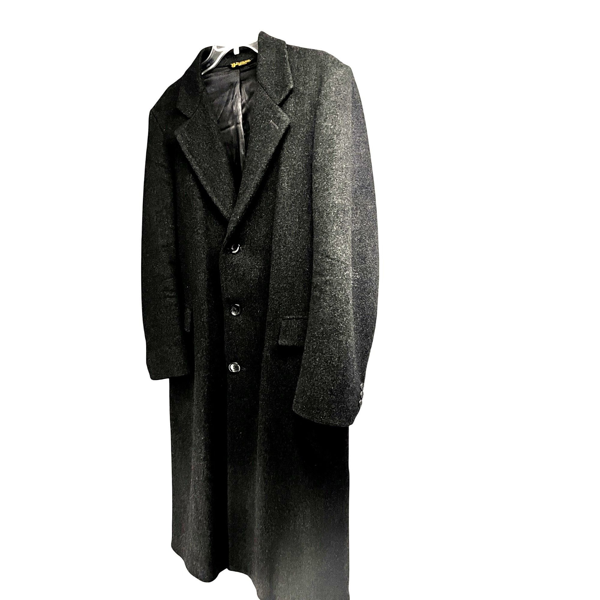 Vintage Marshall Fields Designer Charcoal Gray English Wool Mens Vin Size US L / EU 52-54 / 3 - 2 Thumbnail
