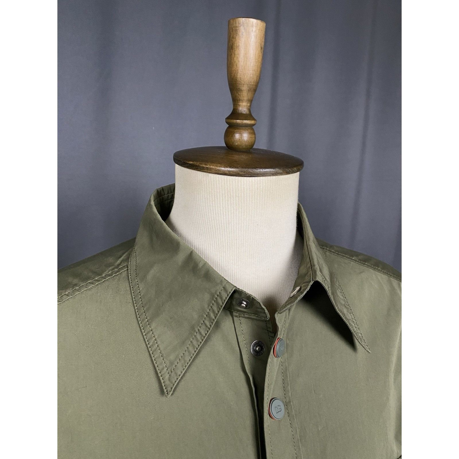 Dolce & Gabbana MINT! Dolce&Gabbana Green Khaki Multipocket Army Military Sh Size US L / EU 52-54 / 3 - 7 Thumbnail