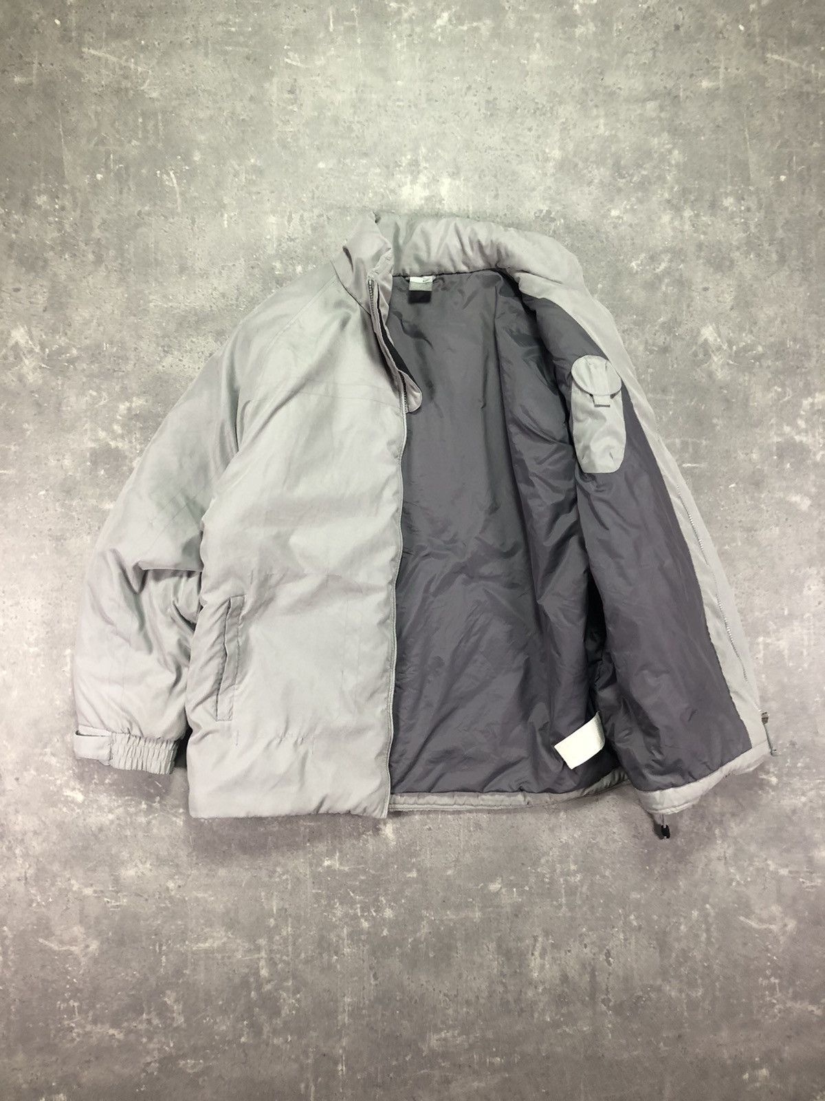 Nike Vintage Grey Nike Jacket Warm Baggy Size US L / EU 52-54 / 3 - 6 Thumbnail