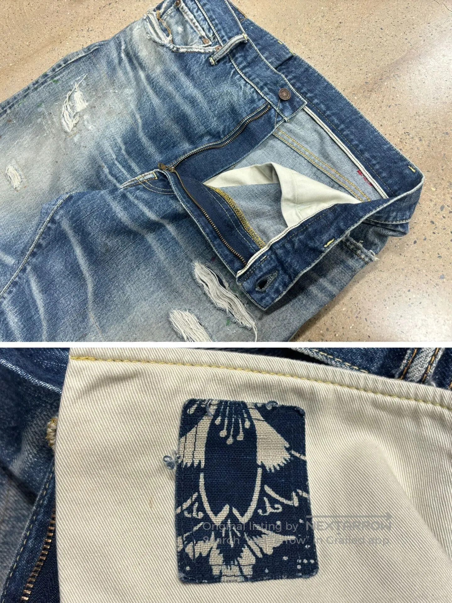 Visvim Visvim 20AW ICT Journeyman Bandana Jeans. Size US 26 / EU 42 - 4 Thumbnail