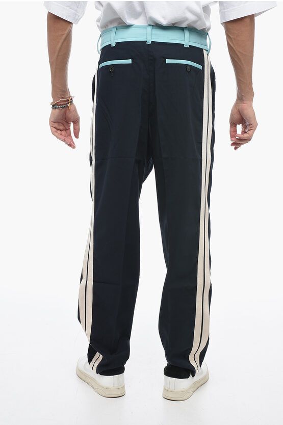 Palm Angels o1y0325 Casual Pant in Navy Blue Size US 30 / EU 46 - 3 Thumbnail