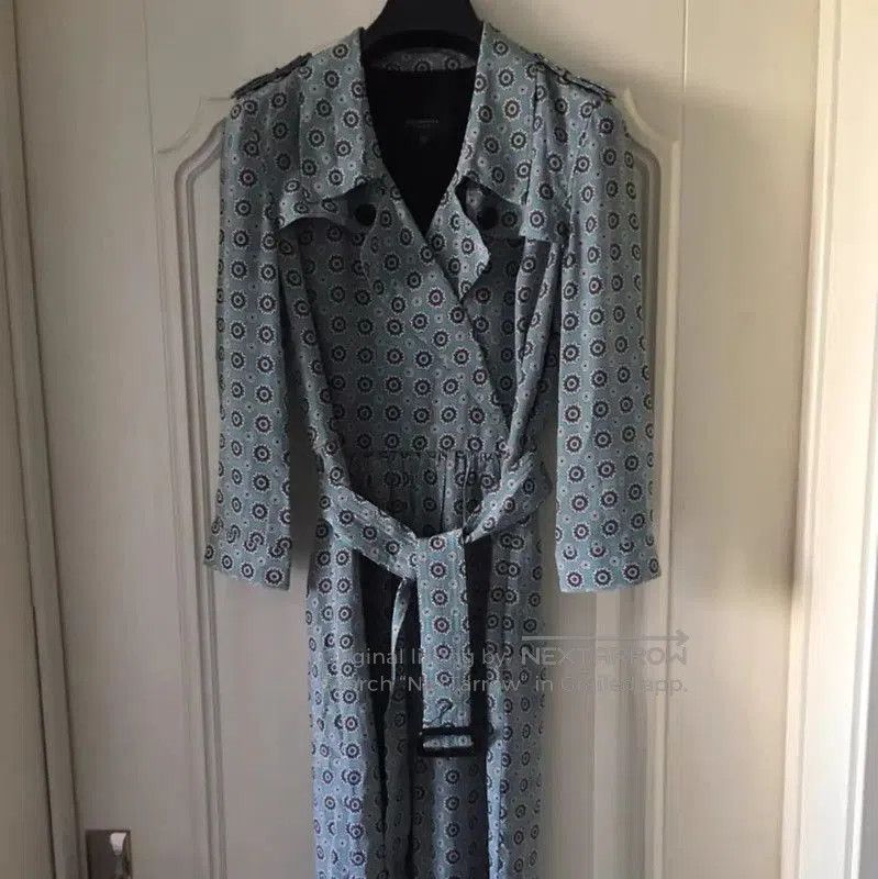 Burberry Burberry Multicolor Silk Print Dress. Size XS / US 0-2 / IT 36-38 - 4 Thumbnail