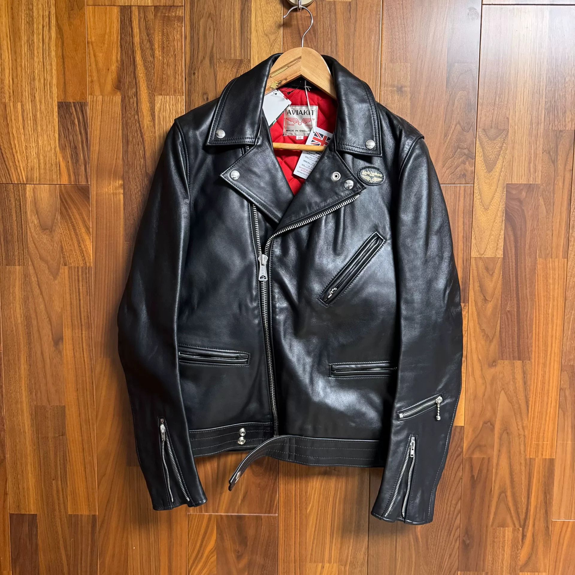 Lewis Leathers Classic Lewis Leathers 441T Black Leather Jacket Size US S / EU 44-46 / 1 - 1 Thumbnail