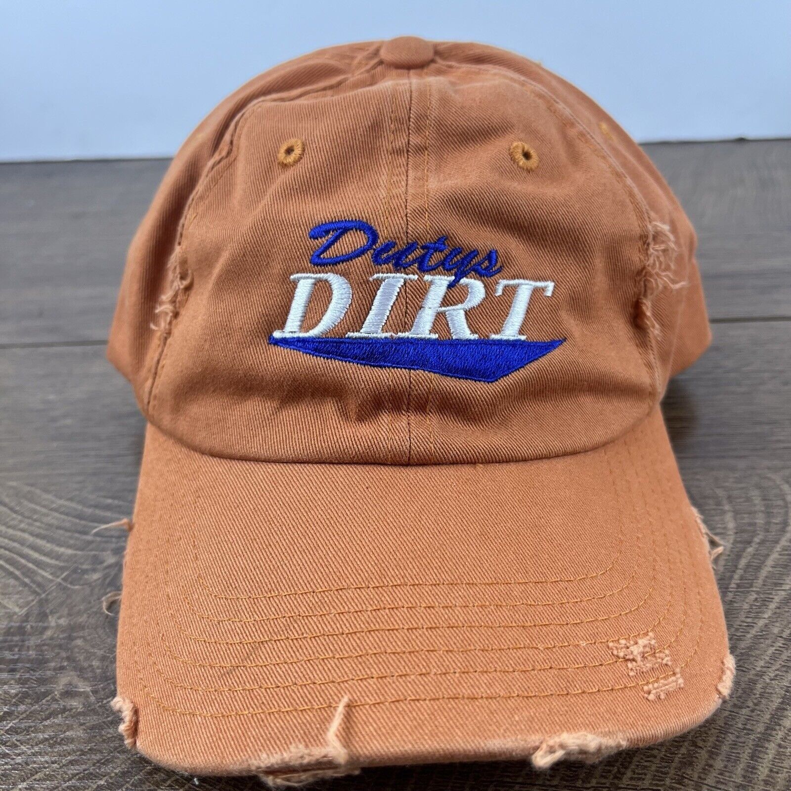 Other Dustys Dirt Hat Dusty Adjustable Hat Orange Adjustable Hat A Size ONE SIZE - 2 Thumbnail