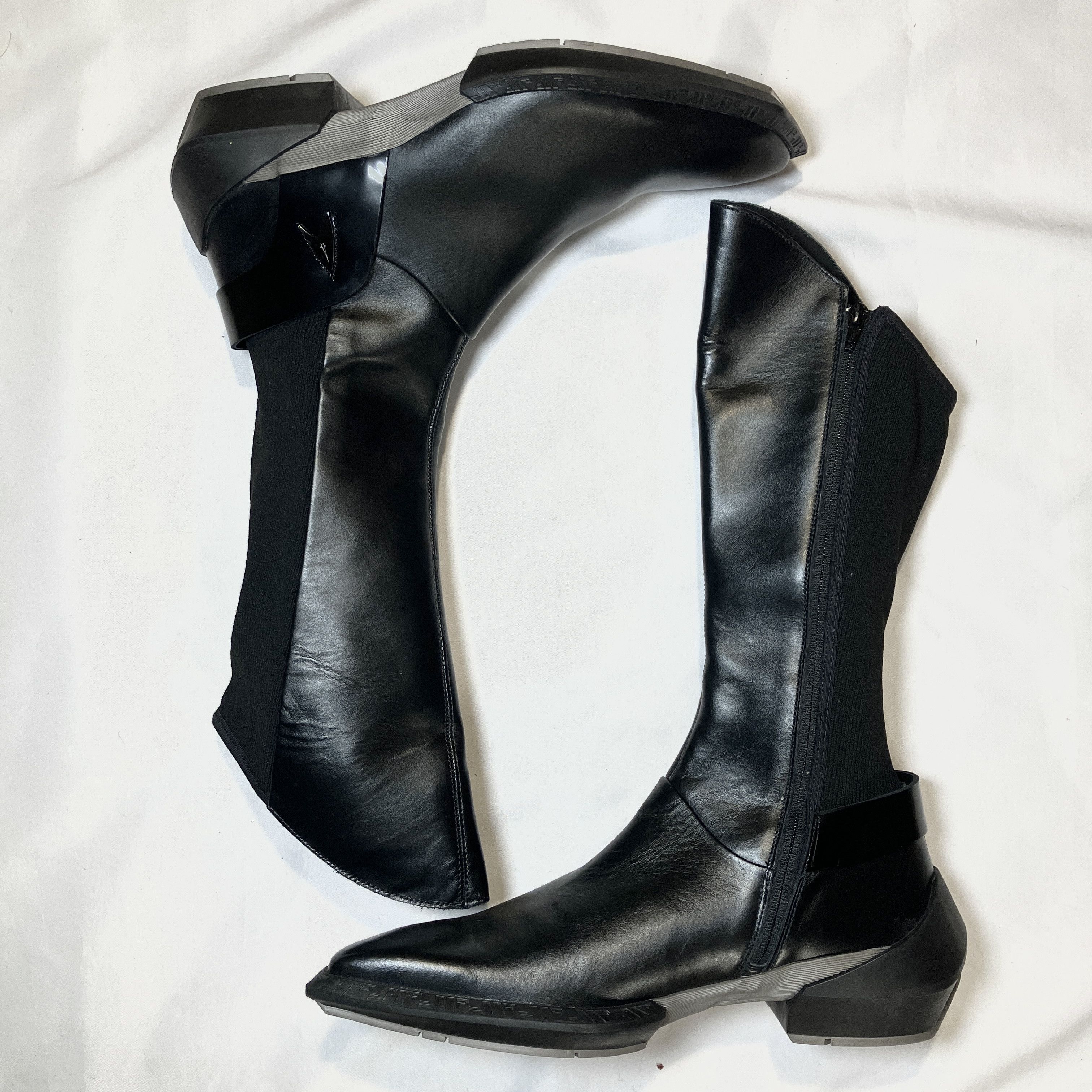 John Fluevog Fluevog x Star Trek Manifold Starfleet Boots Size US 14 / EU 47 - 3 Thumbnail