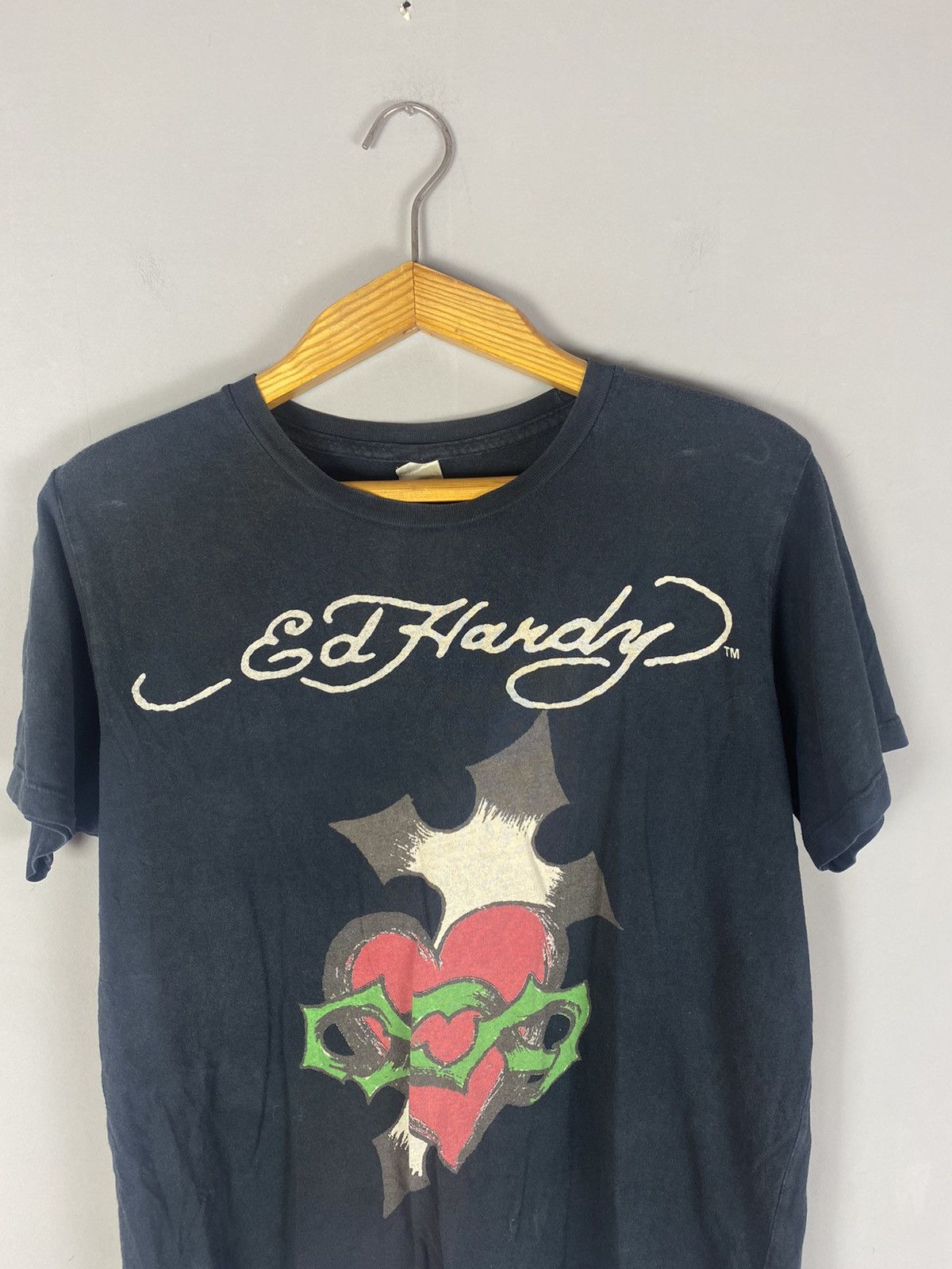 Ed Hardy Vintage Ed Hardy tee T-shirt polo big logo Size US M / EU 48-50 / 2 - 2 Thumbnail