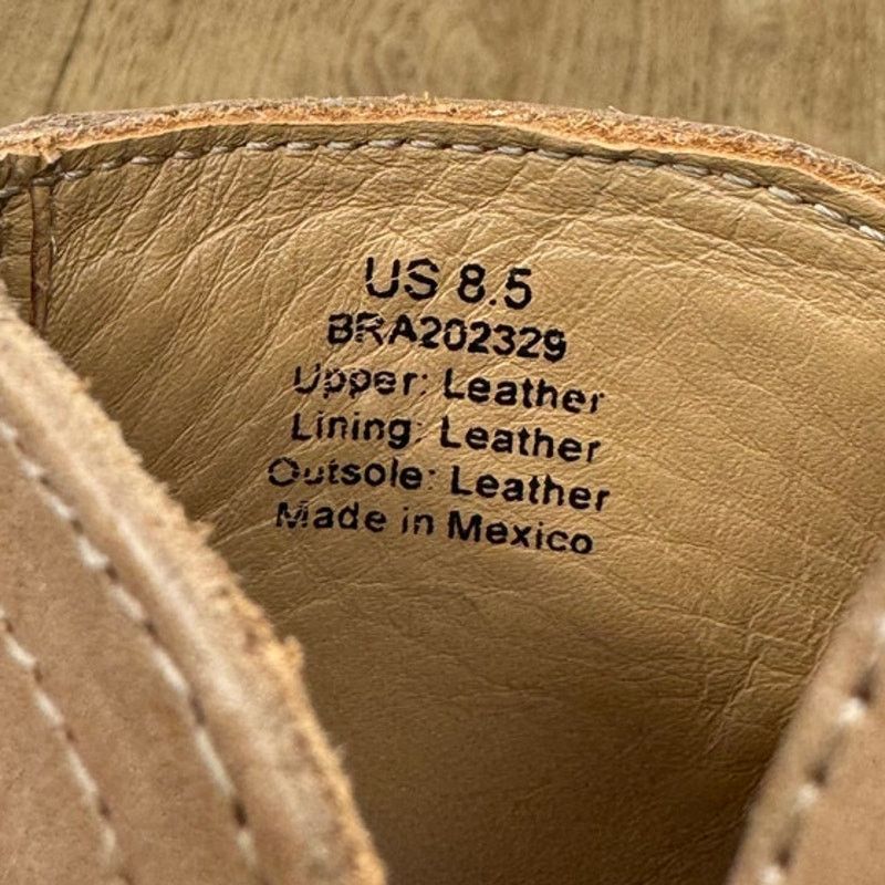 Nisolo NEW Nisolo Classic Ankle Bootie Almond Brown Tan Leather Size US 8.5 / IT 38.5 - 10 Thumbnail