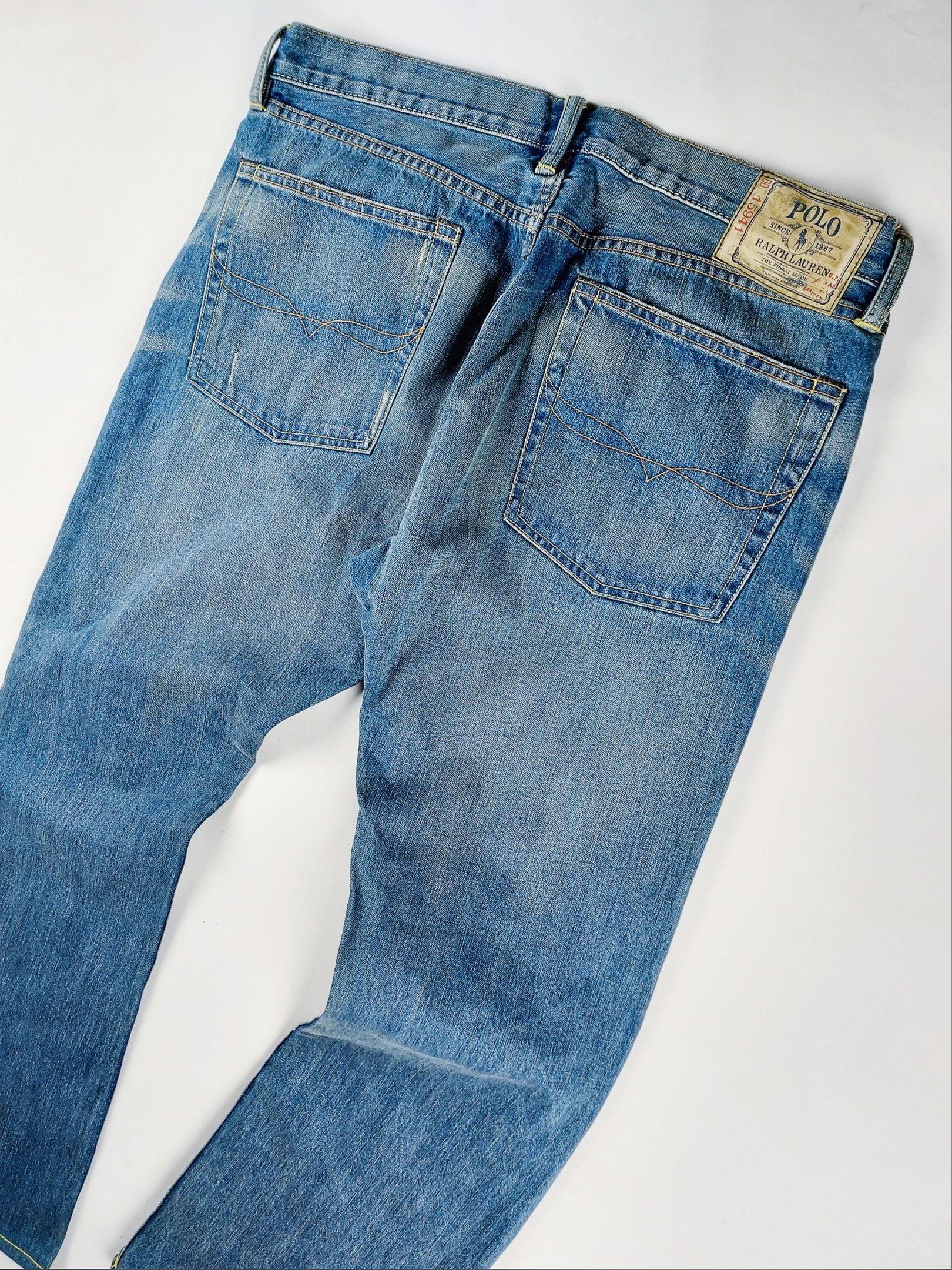 Polo Ralph Lauren × Vintage Vintage Ralph Lauren Jeans Denim Size US 36 / EU 52 - 6 Thumbnail