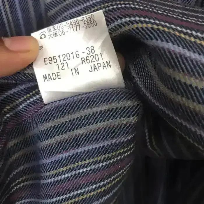 Japanese Brand Ex Club Stripe Design Shirt Button Up Size US M / EU 48-50 / 2 - 7 Thumbnail