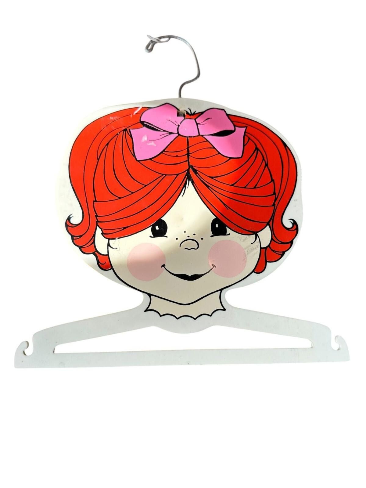 Other 1971 Kids Stuff Creations Redhead Girl Plastic Hanger Size ONE SIZE - 1 Thumbnail