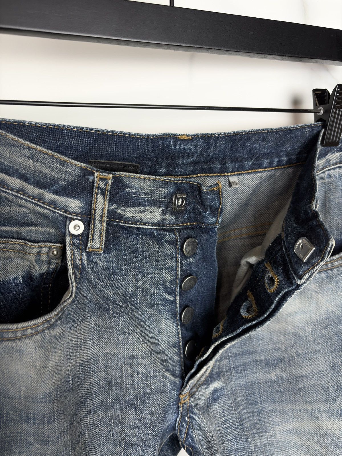 Dior AW12 Dior Homme Faded Indigo Jake Denim Jeans KVA Size US 26 / EU 42 - 7 Thumbnail