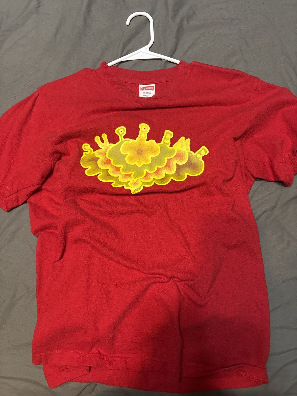 Supreme Red supreme tee Size US S / EU 44-46 / 1 - 1 Thumbnail