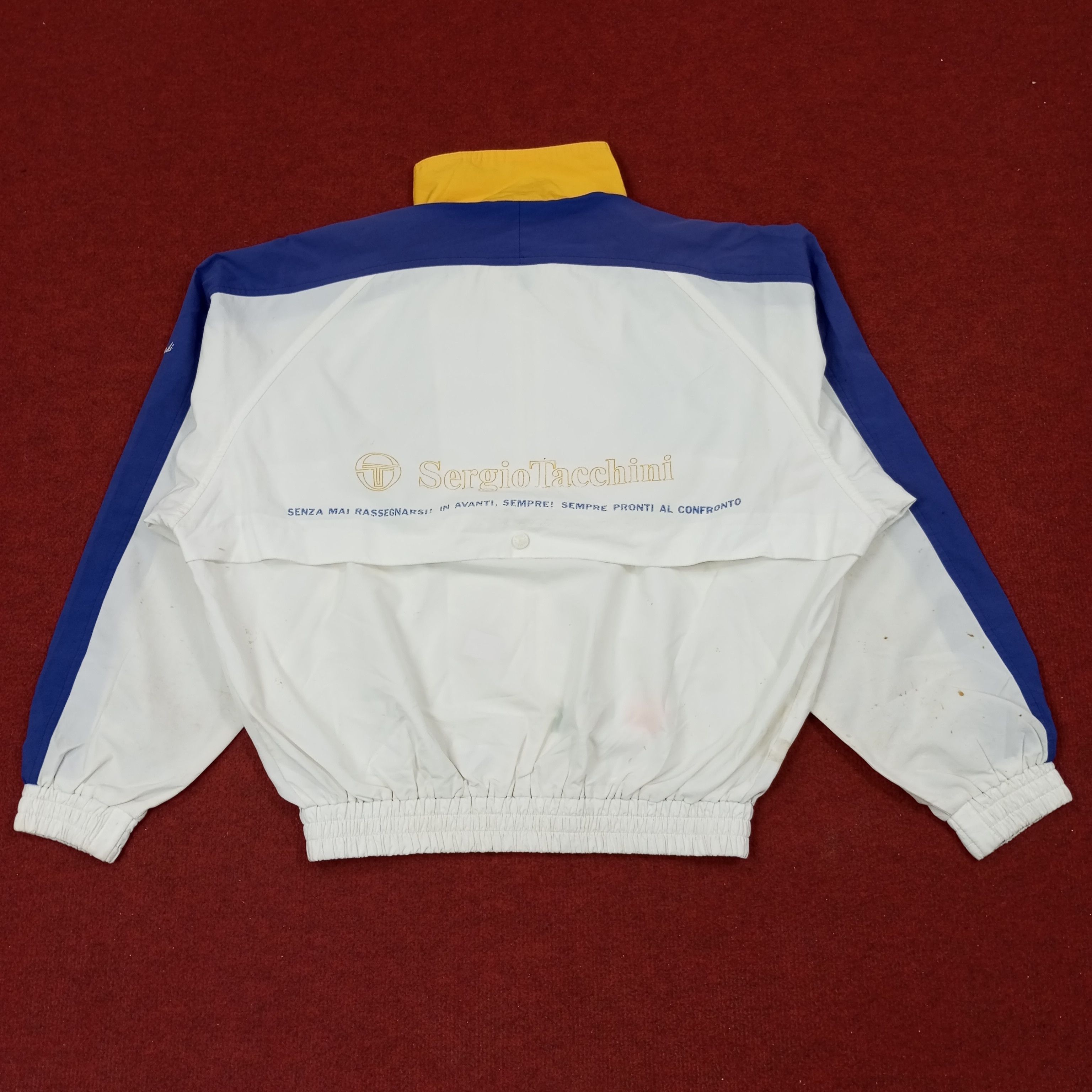 Sergio Tacchini × Vintage Sergio Tacchini Sportswear Style Jacket c221n7 Size US L / EU 52-54 / 3 - 5 Thumbnail