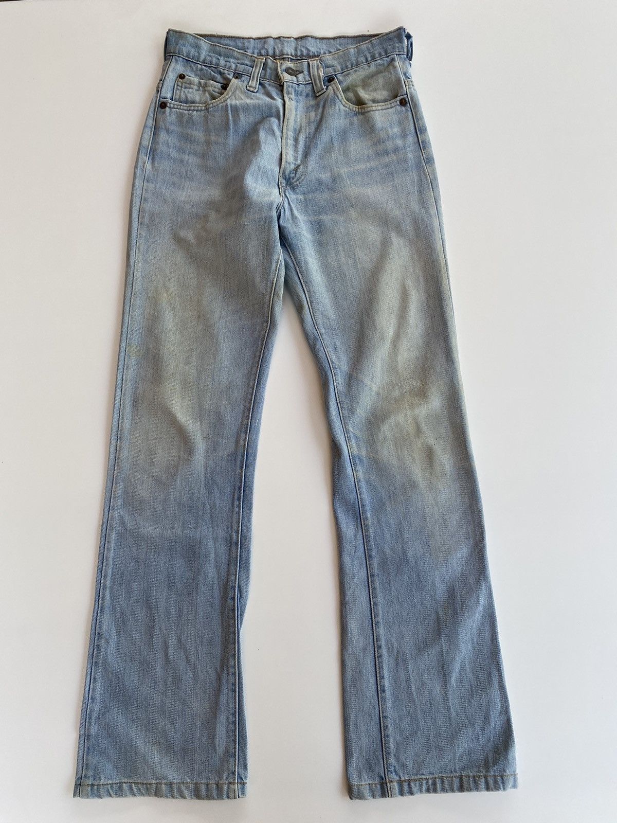 Levi's × Vintage Vintage Levis 501 Light Blue ( Zip Talon ) Size US 28 / EU 44 - 1 Thumbnail