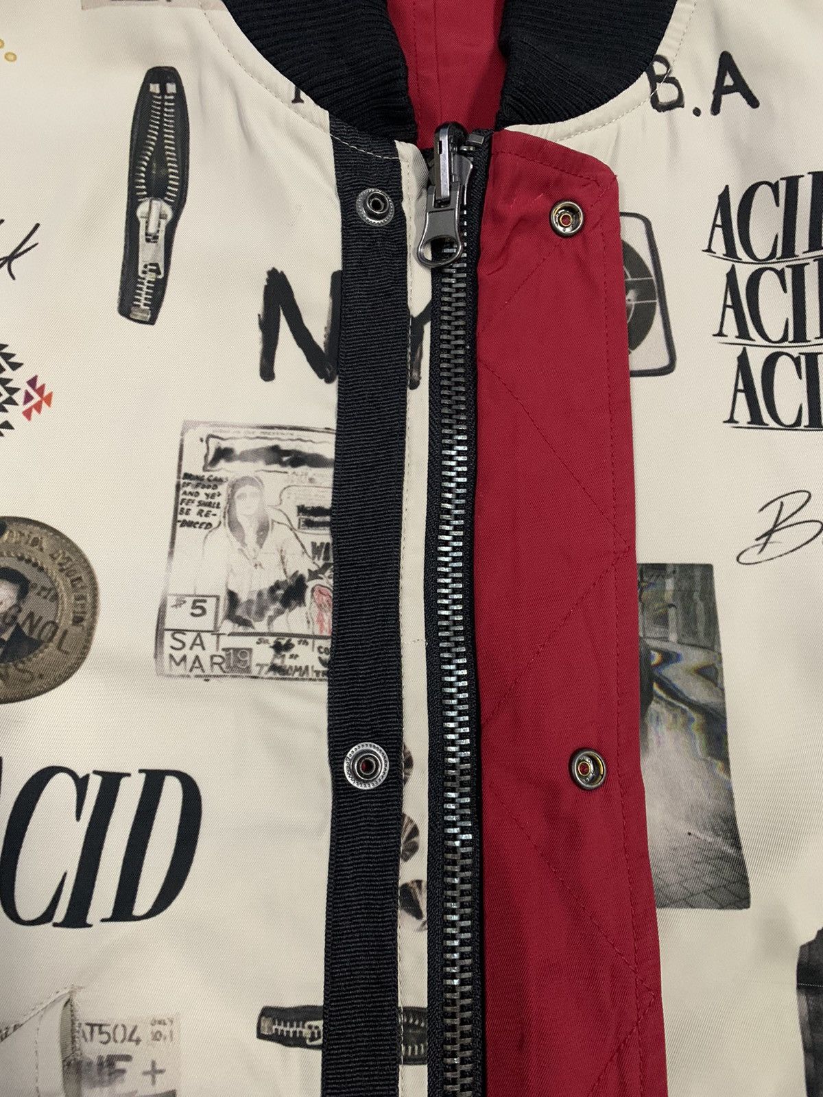 Hysteric Glamour Japanese Brand JackRose Full Print Reversible Bomber Jacket Size US M / EU 48-50 / 2 - 8 Thumbnail