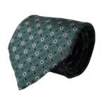 Dolce & Gabbana Green Silk Branded Logo Adjustable Men Men's Tie Size ONE SIZE - 1 Thumbnail