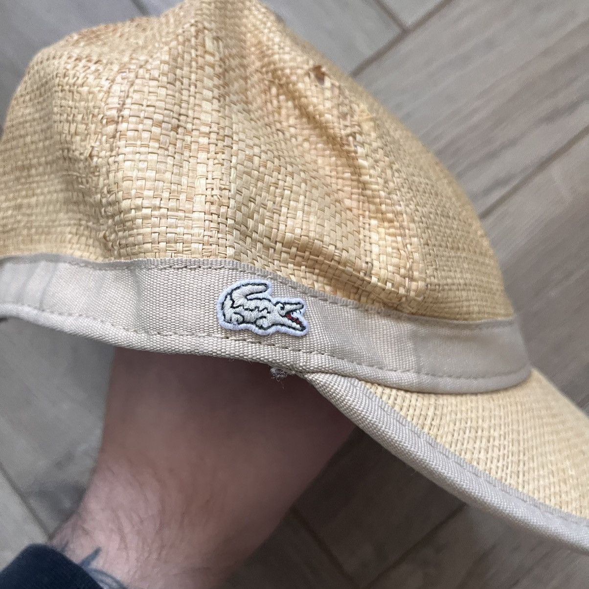 Lacoste Lacoste Live Straw Hat Cap Size ONE SIZE - 2 Thumbnail