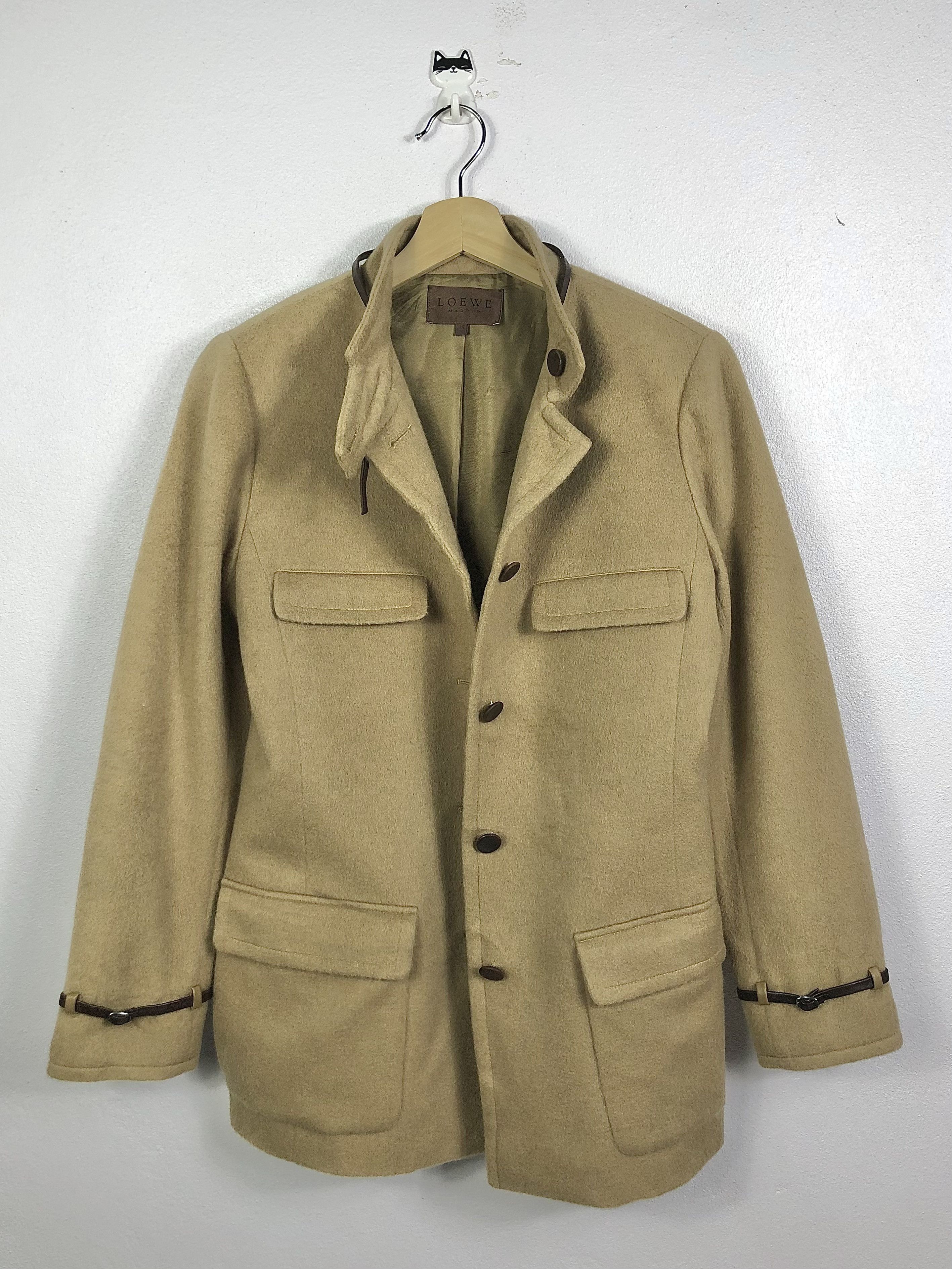 Loewe Rare Loewe Madrid Wool Button Jacket Made in France Size US S / EU 44-46 / 1 - 10 Thumbnail