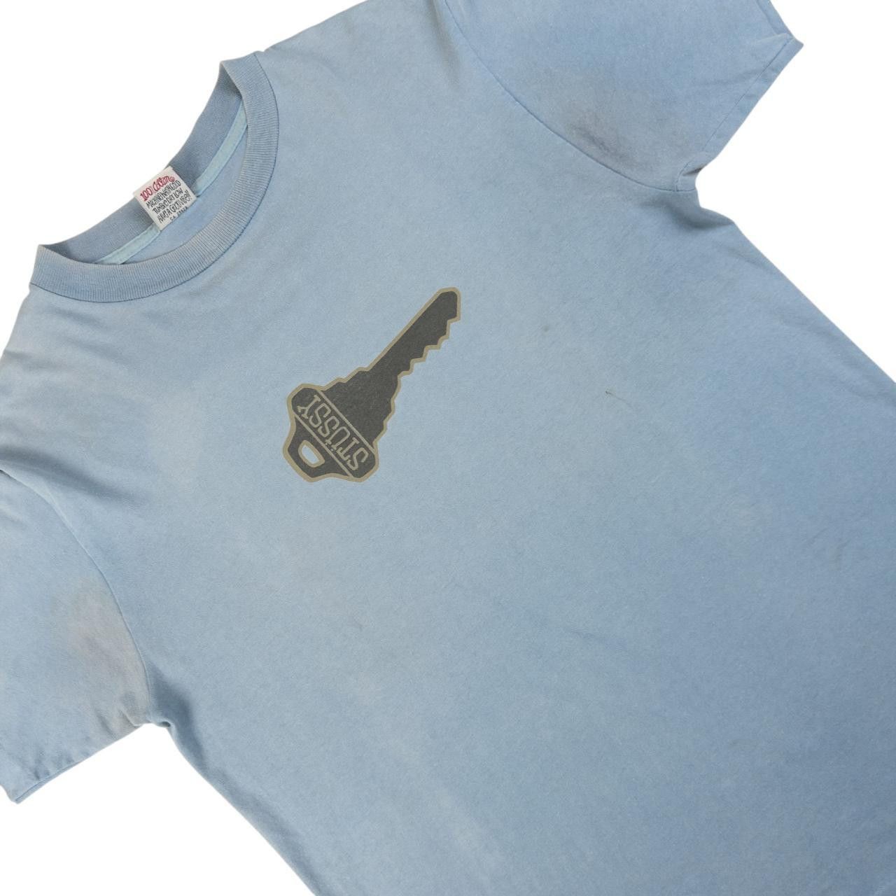 Stussy Vintage Stussy Knowledge Is Key Graphic T Shirt Size M Size US M / EU 48-50 / 2 - 5 Thumbnail