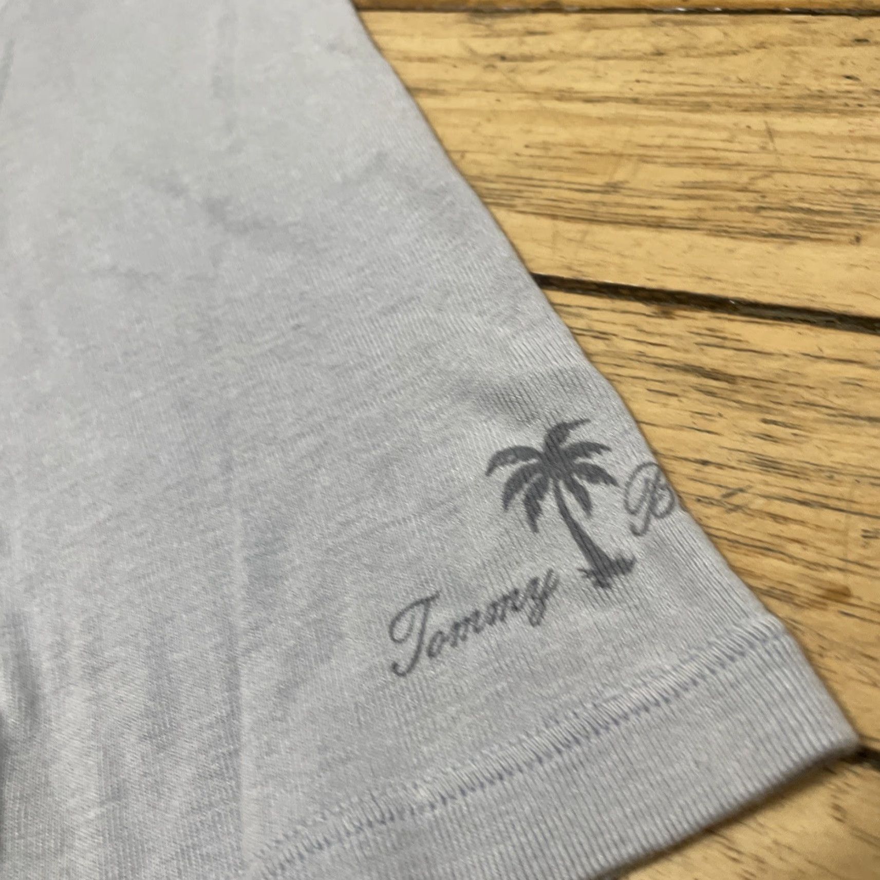 Tommy Bahama Tommy Bahama Silk Top Shirt Women M Light Blue Shimmer Beach 3/4 Sleeve V-Neck Pullover Casual Travel Womens Size M / US 6-8 / IT 42-44 - 6 Thumbnail