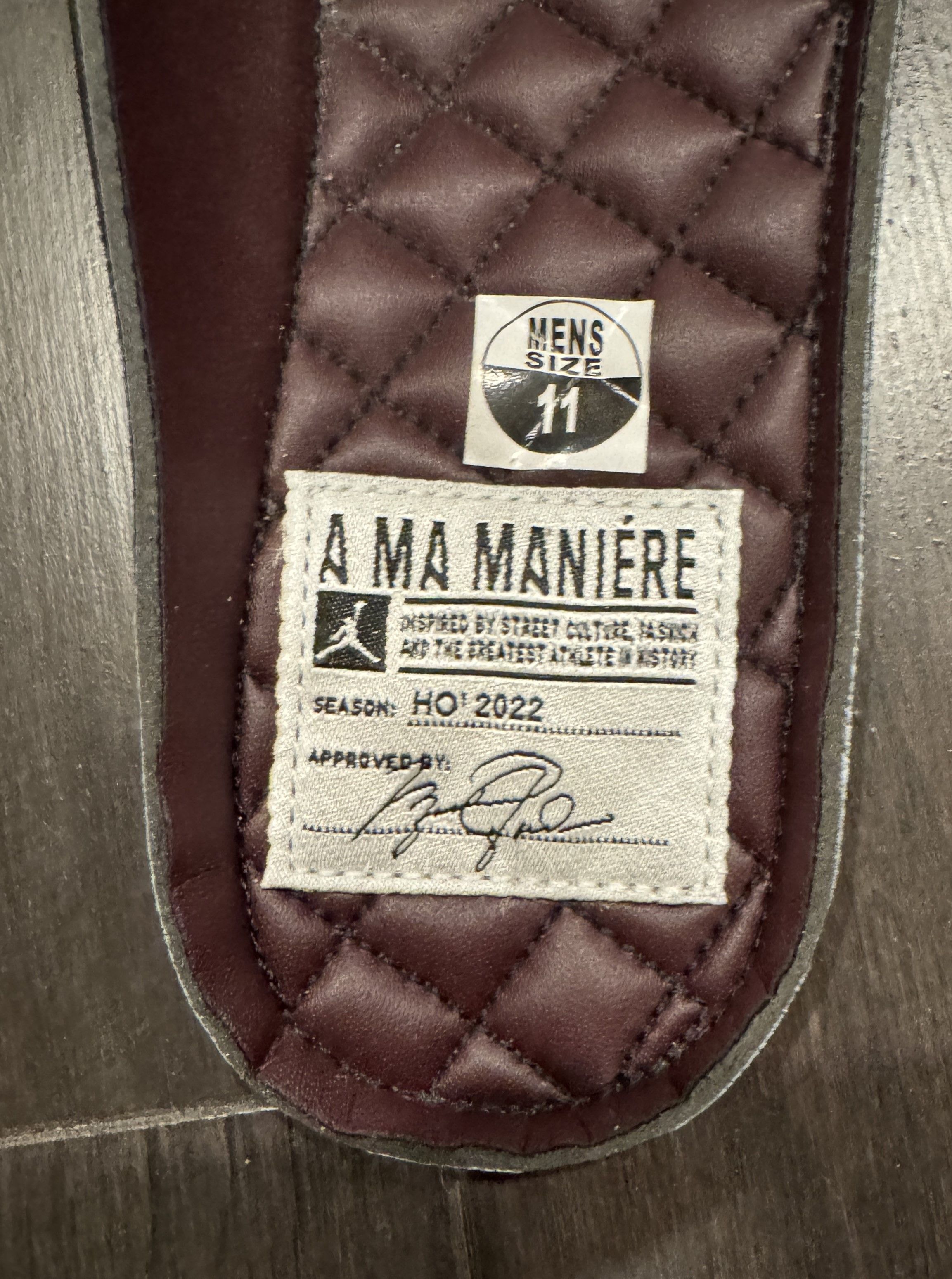 A Ma Maniere × Jordan Brand JORDAN X A MA MANIERE JORDAN 4 VIOLET ORE SIZE 11 Size US 11 / EU 44 - 14 Thumbnail