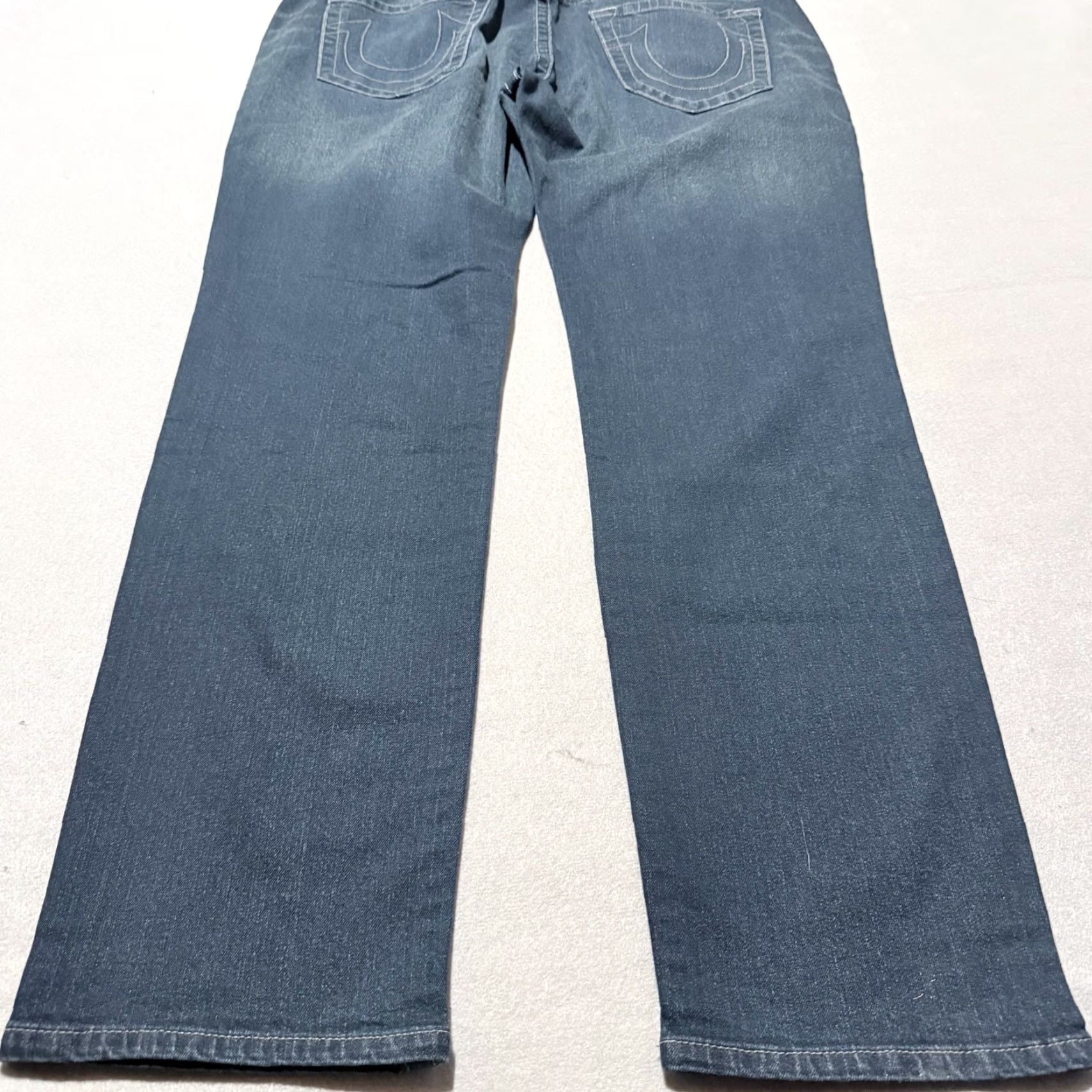 True Religion VINTAGE True Religion Rocco Relaxed Skinny Jeans Mens Dark Blue Pockets Zip Fly 38 NWT - Jeans, Men, Dark Blue, True Religion, 38, Zip Fly Size US 38 / EU 54 - 4 Thumbnail