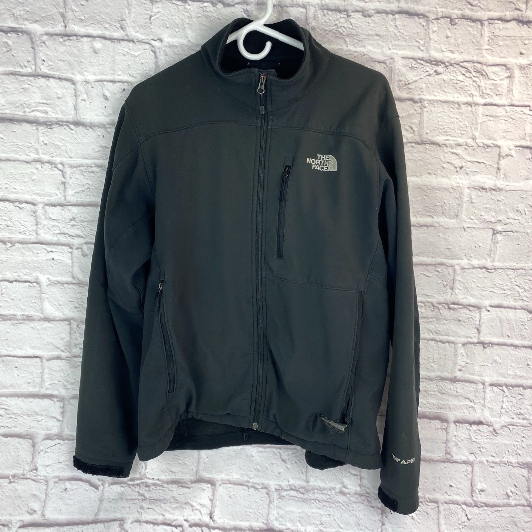 The North Face The North Face Jacket Mens Medium Black Apex Long Sleeve Winter Full-Zip Coat Size US M / EU 48-50 / 2 - 2 Thumbnail