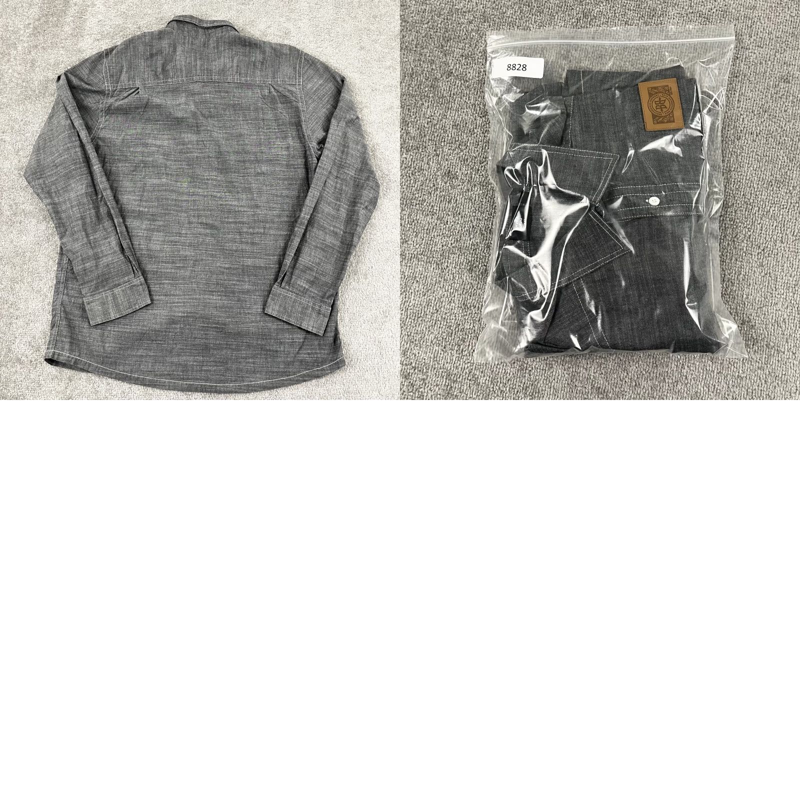 KAVU KAVU Shirt Mens Extra Large Gray Button Up Hiking Breckenridge Brewery Colorado Size US XL / EU 56 / 4 - 8 Thumbnail