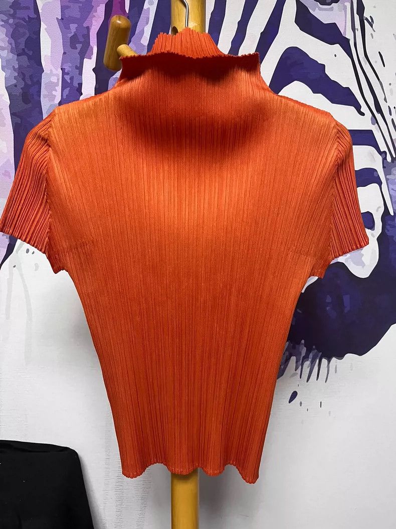 Issey Miyake issey miyake Semi-high collar and short sleeves 2505-Nextar Size S / US 4 / IT 40 - 2 Thumbnail
