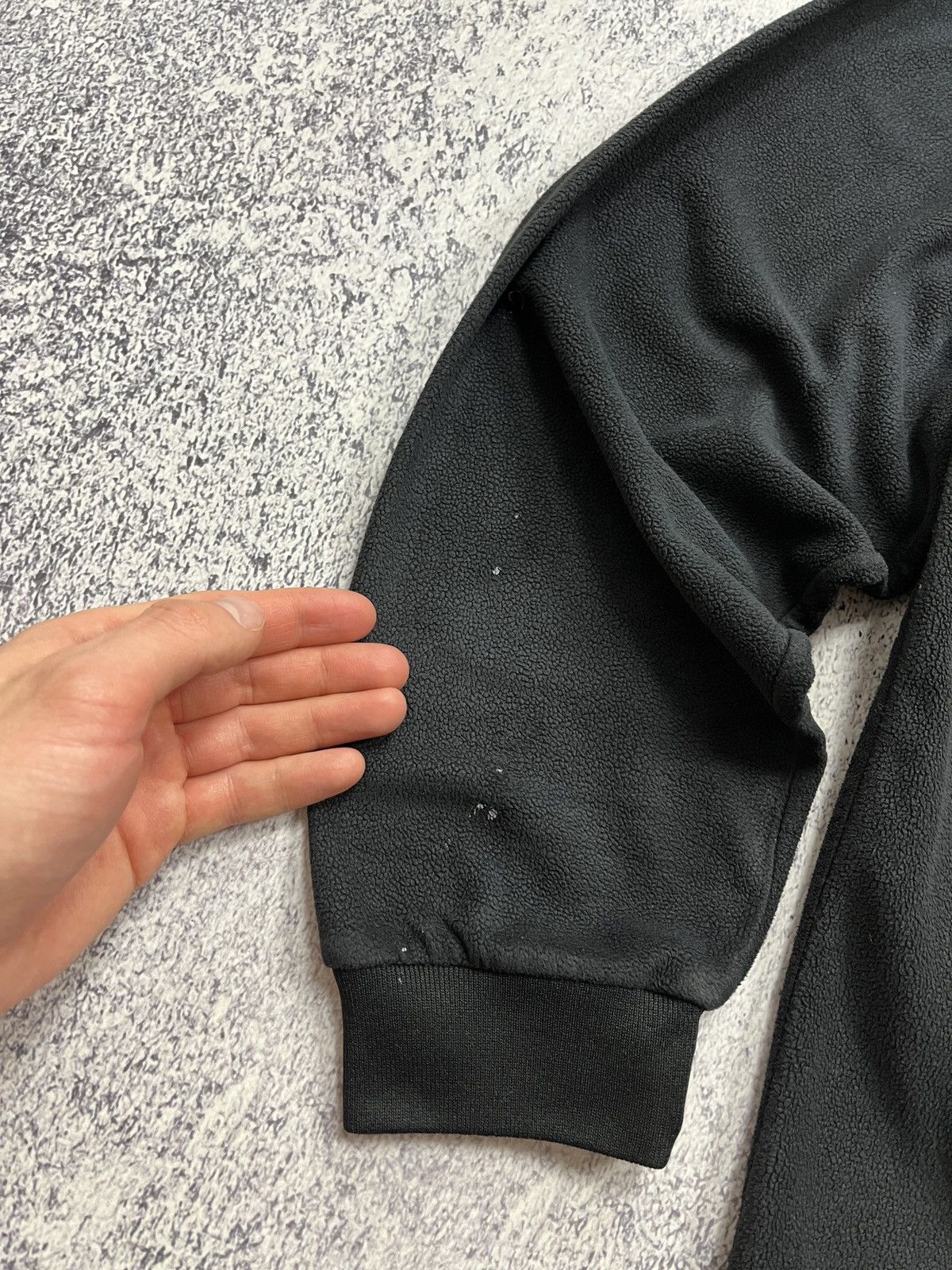 Nike Fleece Rare Sweatshirt Nike Teddy Vintage Mini Swoosh Y2k Size US L / EU 52-54 / 3 - 4 Thumbnail