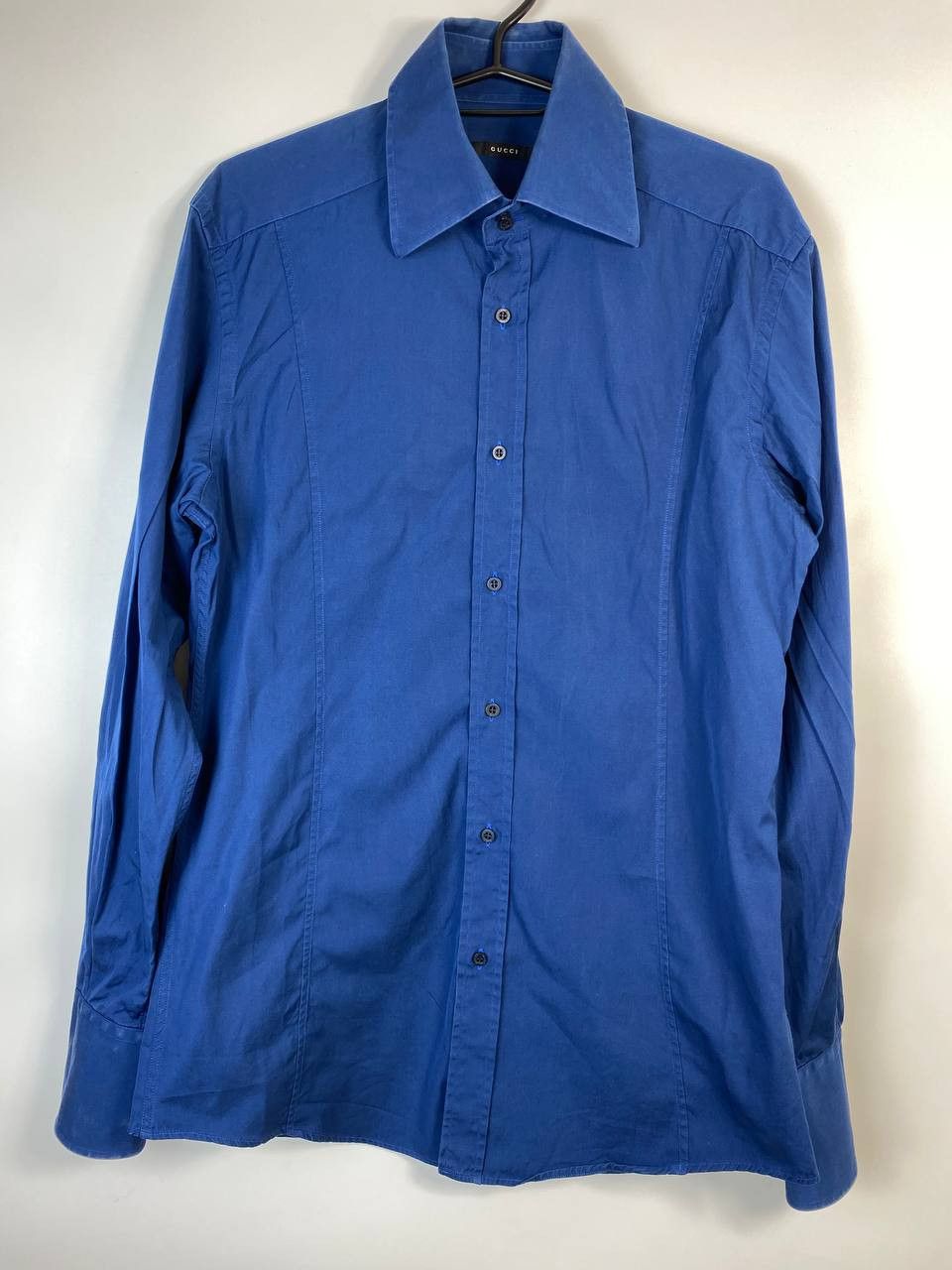 Gucci Vintage GUCCI Shirt Button Up Long Sleeve Slim Fit Size US M / EU 48-50 / 2 - 1 Thumbnail