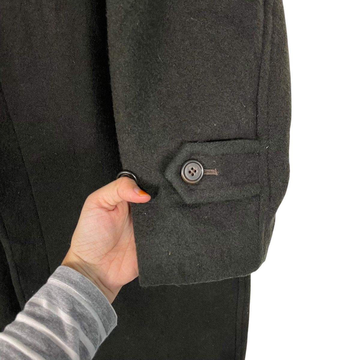 Japanese Brand S. Yoshihiko Arbatax Wool Overcoat Size US XL / EU 56 / 4 - 14 Thumbnail