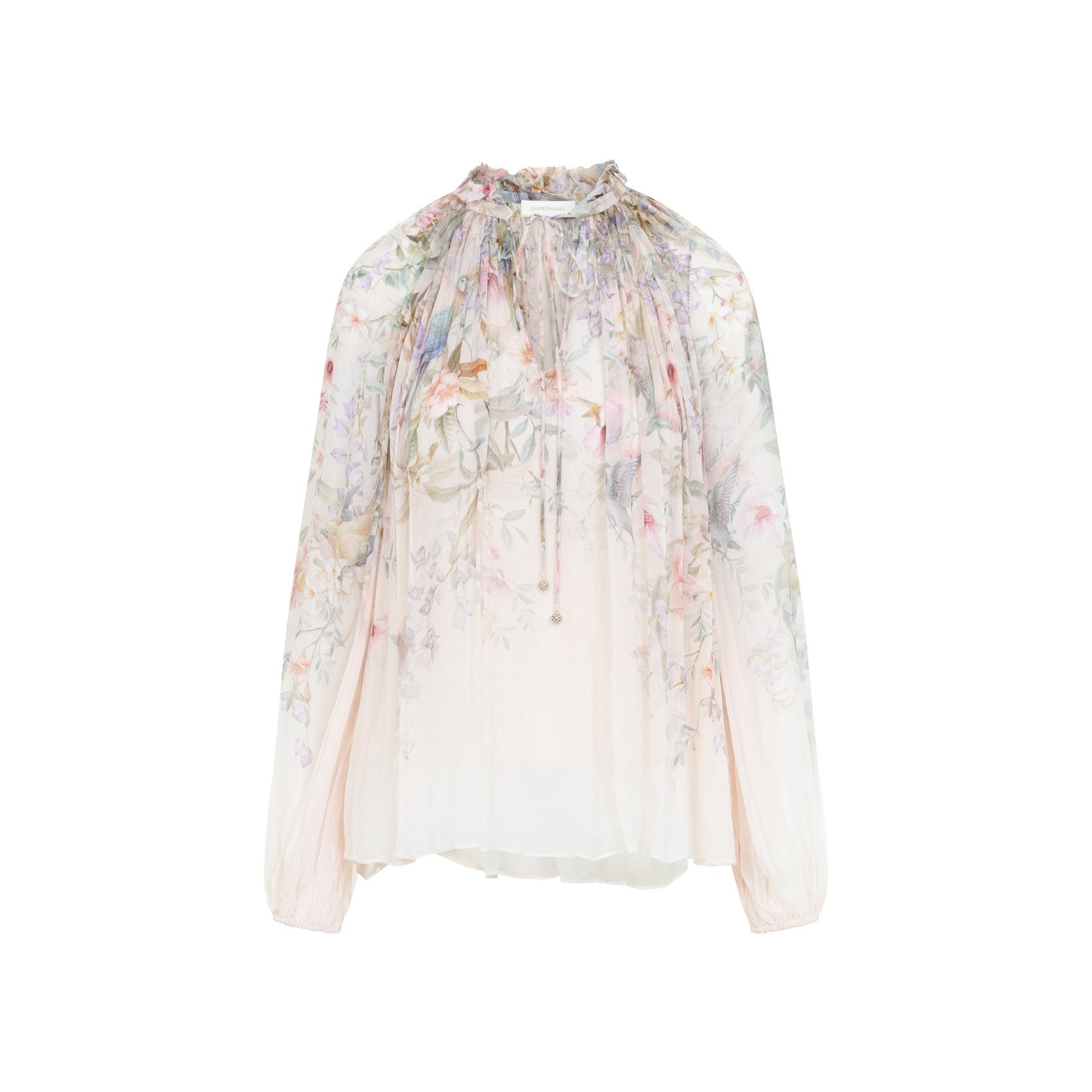 Zimmermann Zimmermann Rebellion Billow Blouse Size L / US 10 / IT 46 - 1 Thumbnail