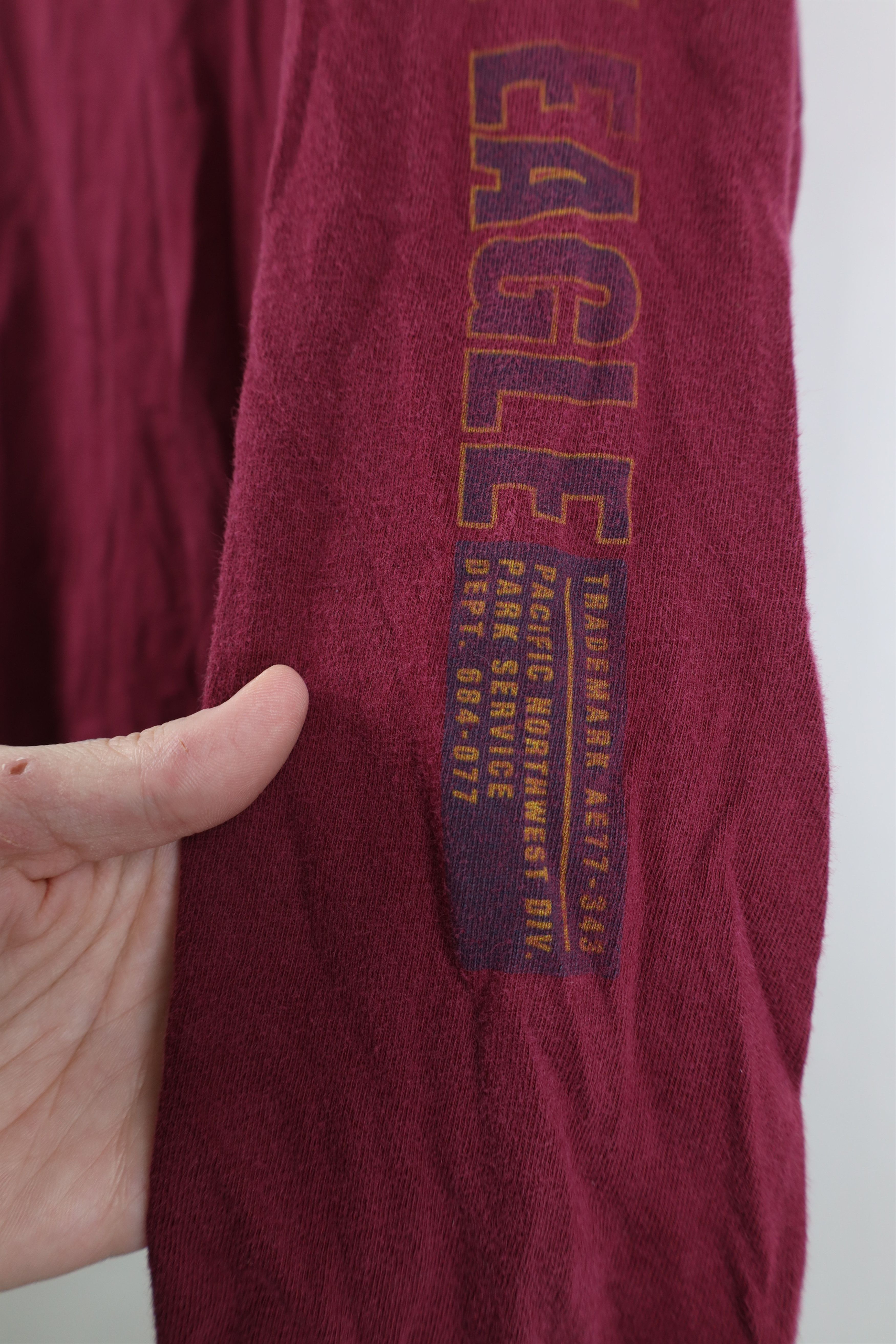 American Eagle Outfitters Vintage 90s Y2K American Eagle Outfitters Faded Park T-Shirt Size US L / EU 52-54 / 3 - 6 Thumbnail