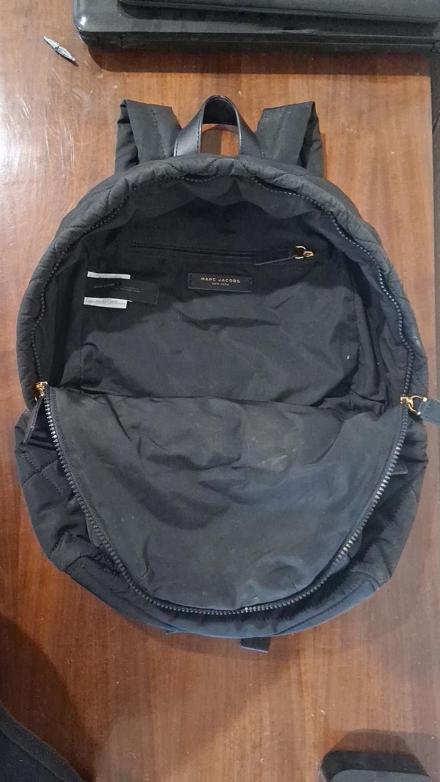 Marc Jacobs Marc Jacobs Quilted Nylon Backpack – Black Size ONE SIZE - 2 Thumbnail