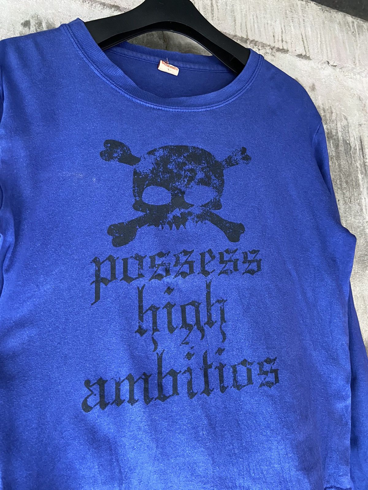 Japanese Brand POSSESS HIGH AMBITIONS LONG SLEEVE Size US S / EU 44-46 / 1 - 2 Thumbnail