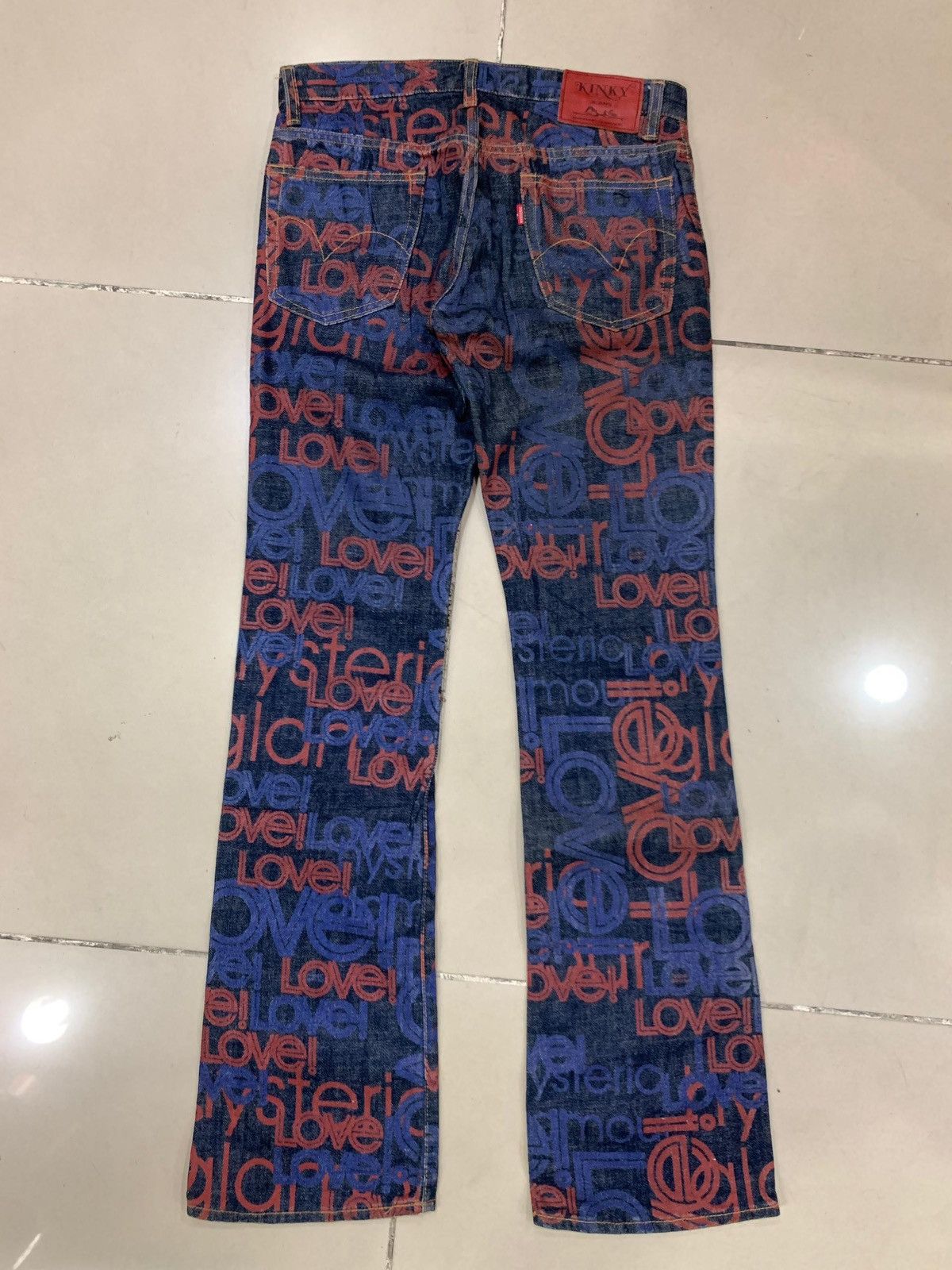Hysteric Glamour Vintage Hysteric Glamour Flared Jeans Size US 31 - 6 Thumbnail