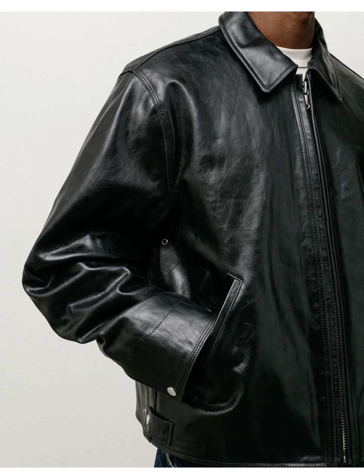 Stussy Stussy Garage Leather Jacket Size US M / EU 48-50 / 2 - 6 Thumbnail