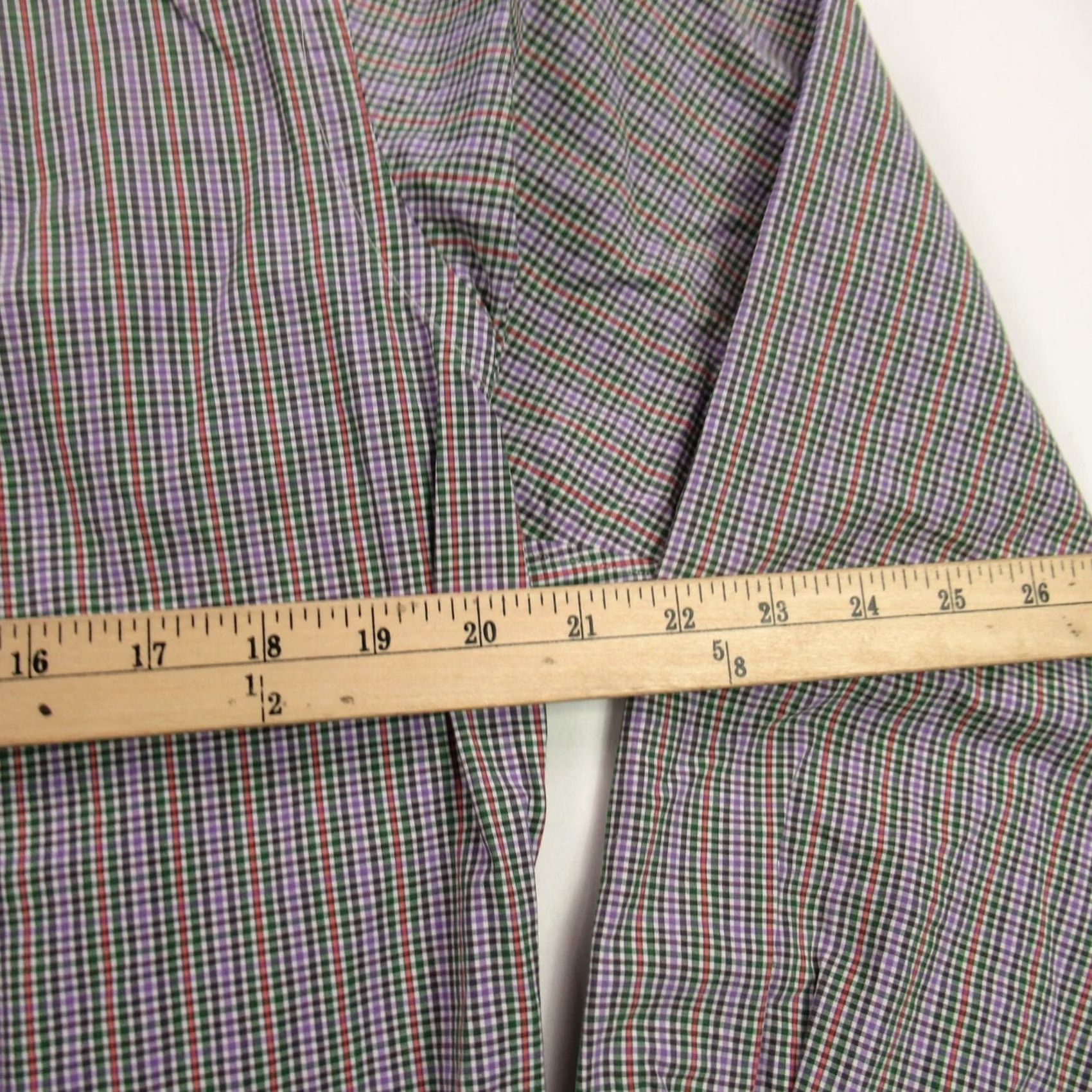 Polo Ralph Lauren Polo Ralph Lauren Shirt Mens 15.5 Long Sleeve Button Front Pony Medium Cotton Plaid Dress Casual Shirt Womens? Size US L / EU 52-54 / 3 - 7 Thumbnail