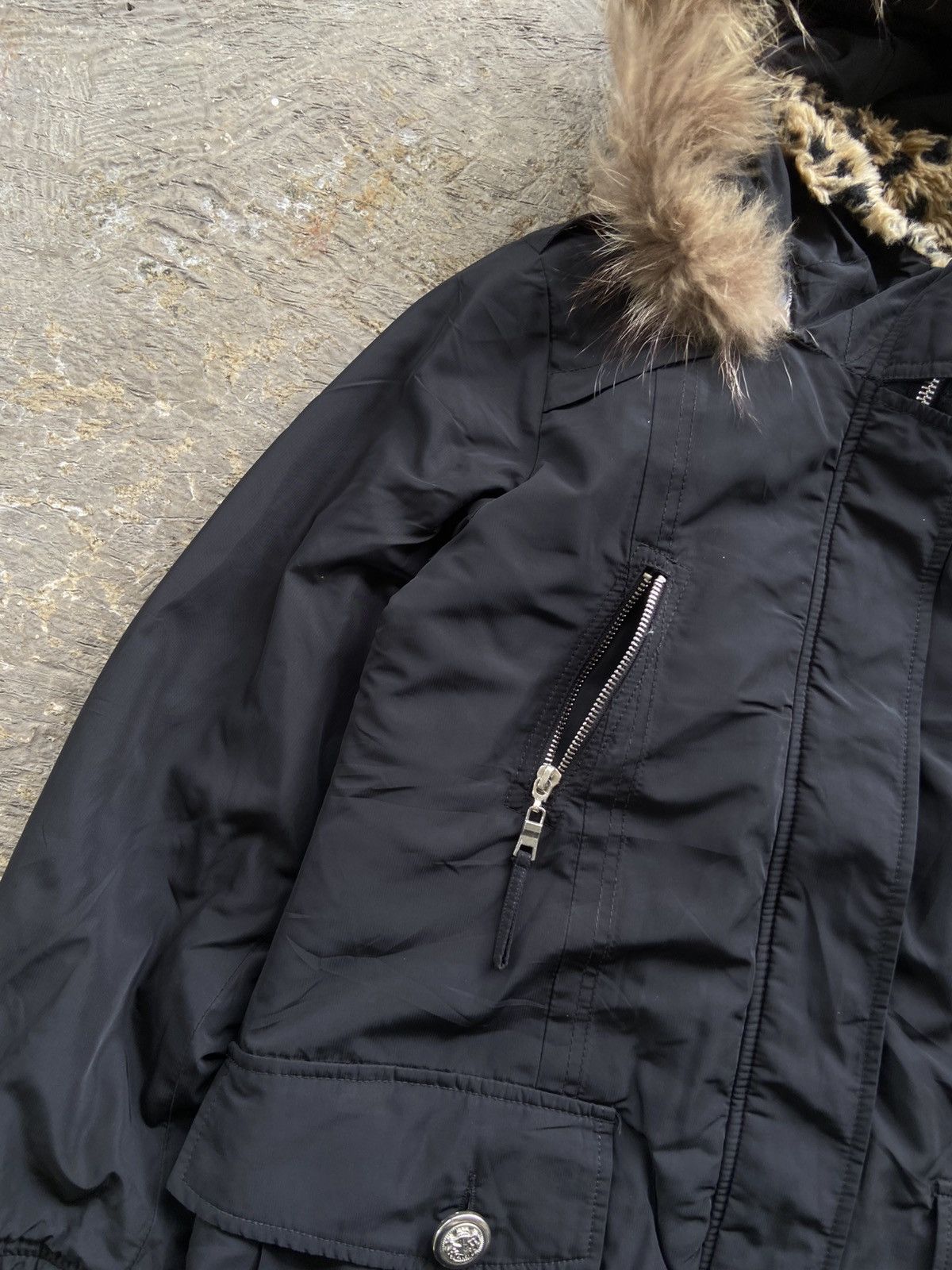 KMRii 2000s Gum Sang - Apocalypse Style Fur Hoodie Jacket Size M / US 6-8 / IT 42-44 - 10 Thumbnail