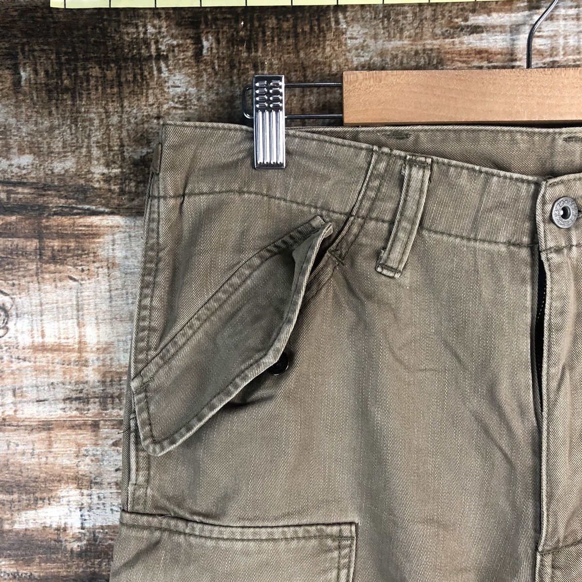 Edwin Edwin Brown Cargo utility tactical Multipocket Pants #A2570 Size US 31 - 7 Thumbnail