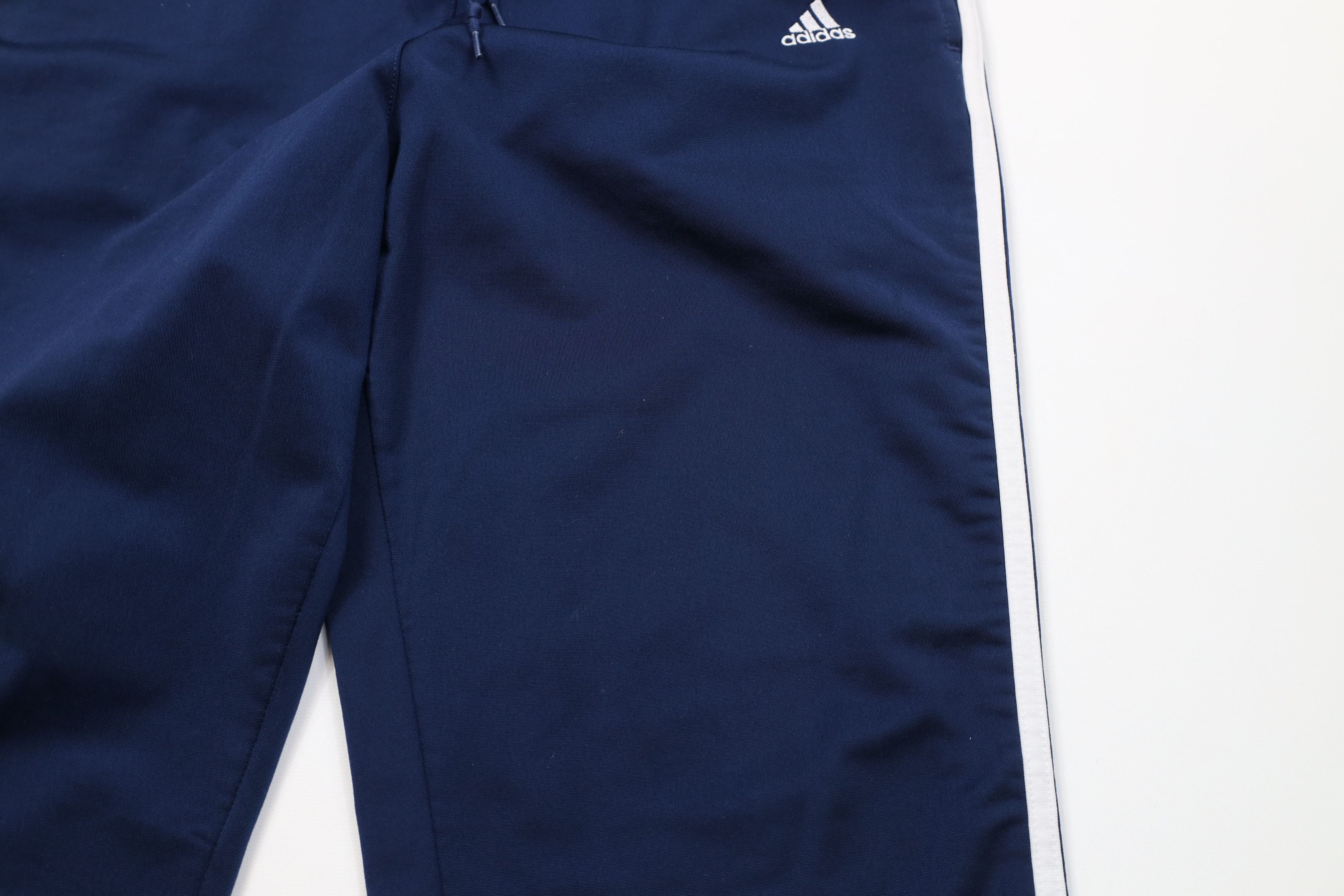 Adidas Vintage Y2K Adidas Striped Flared Wide Leg Sweatpants Pants Size 32" / US 10 / IT 46 - 8 Thumbnail