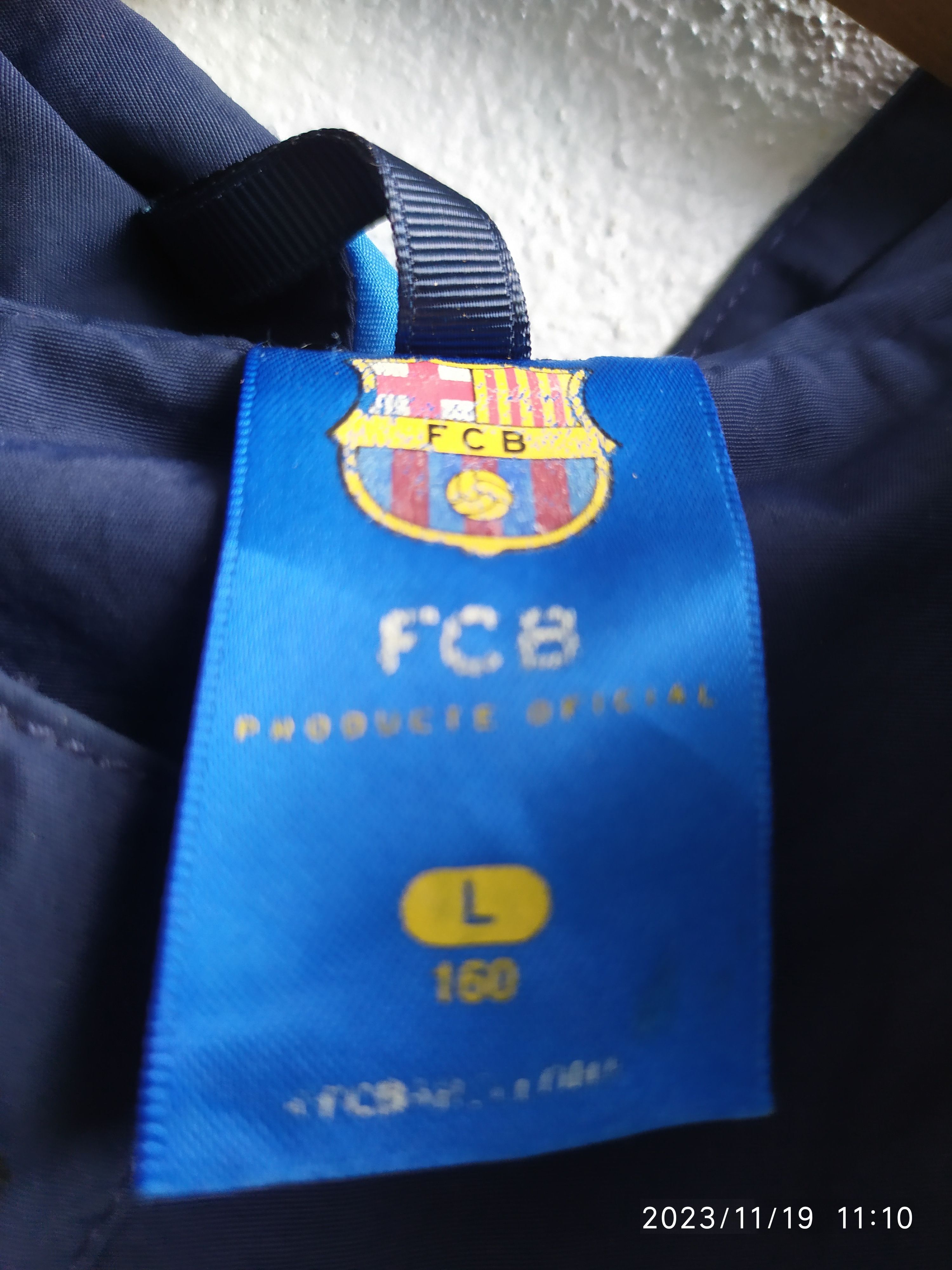Vintage Vintage FC Barcelona windbreaker Jacket Size US L / EU 52-54 / 3 - 3 Thumbnail