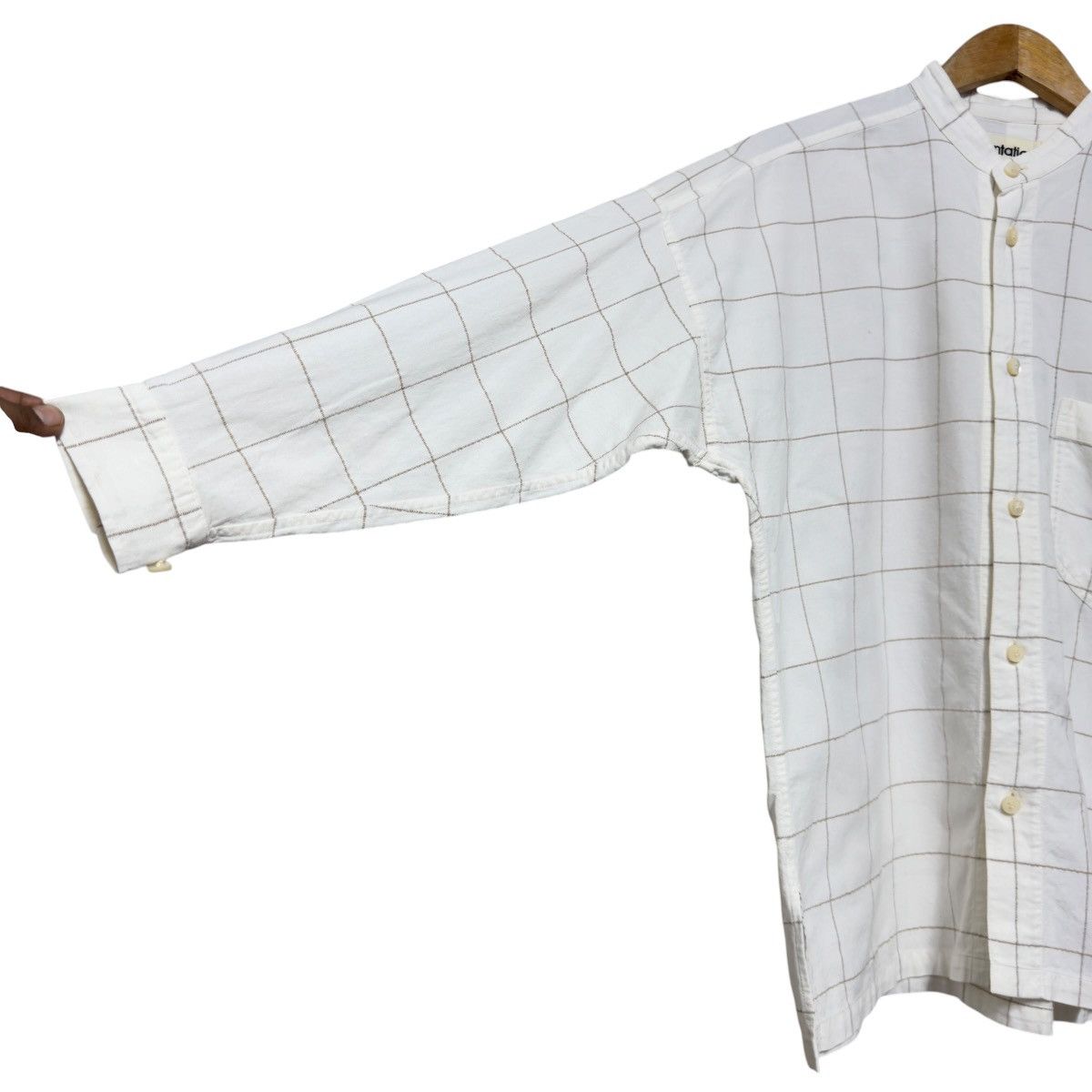 Issey Miyake Issey Miyake Plantation Checked Shirt Size US M / EU 48-50 / 2 - 5 Thumbnail