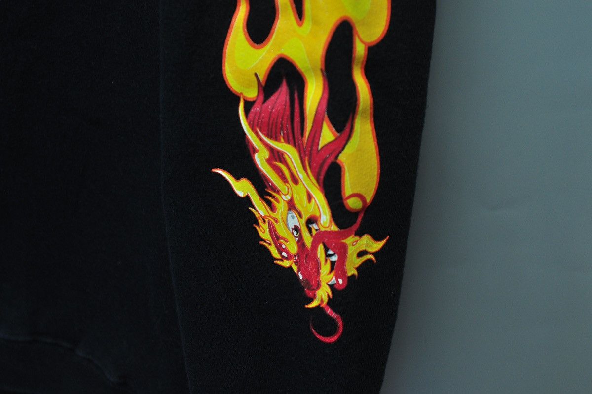Japanese Brand × No Fear × Vintage Vintage No Fear Crewneck Sweatshirt 2000s “year of dragon” Size US L / EU 52-54 / 3 - 11 Thumbnail