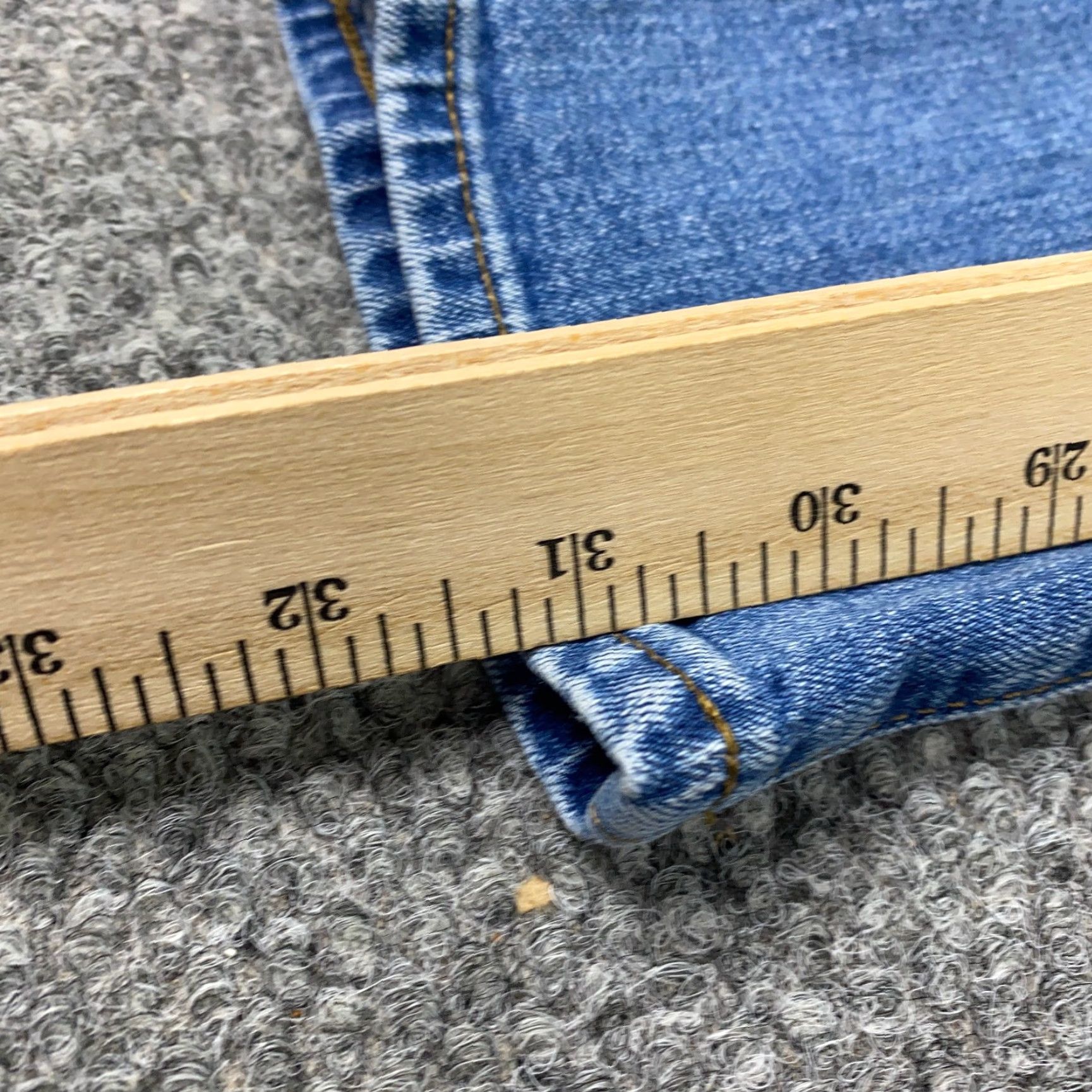 J.Crew J.CREW Jeans Slim Fit 30x31 Denim Blue Stretch Modern Straight Mens Size US 30 / EU 46 - 5 Thumbnail